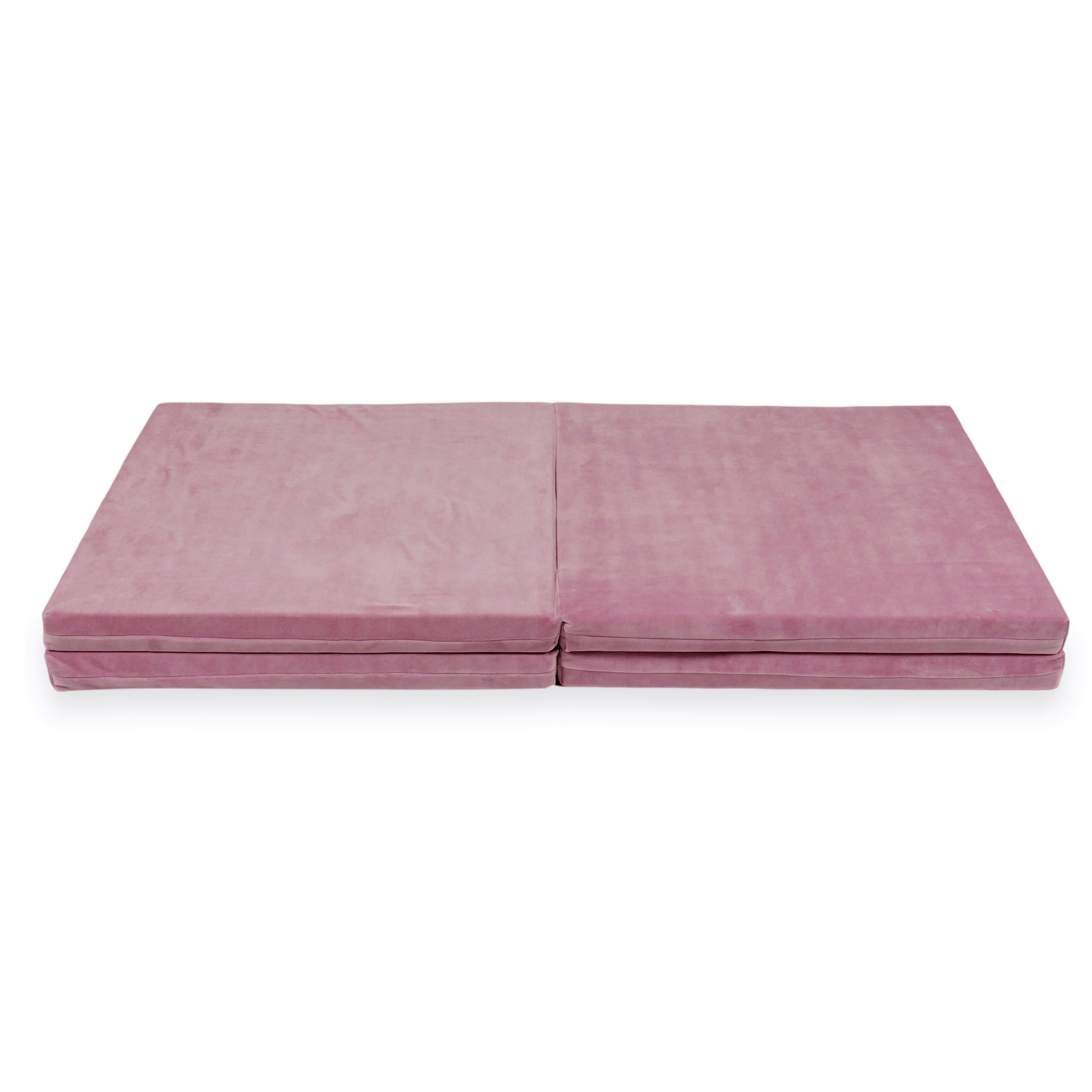 Mata do zabawy dla niemowląt kwadratowa składana 120x120 cm Velvet Soft