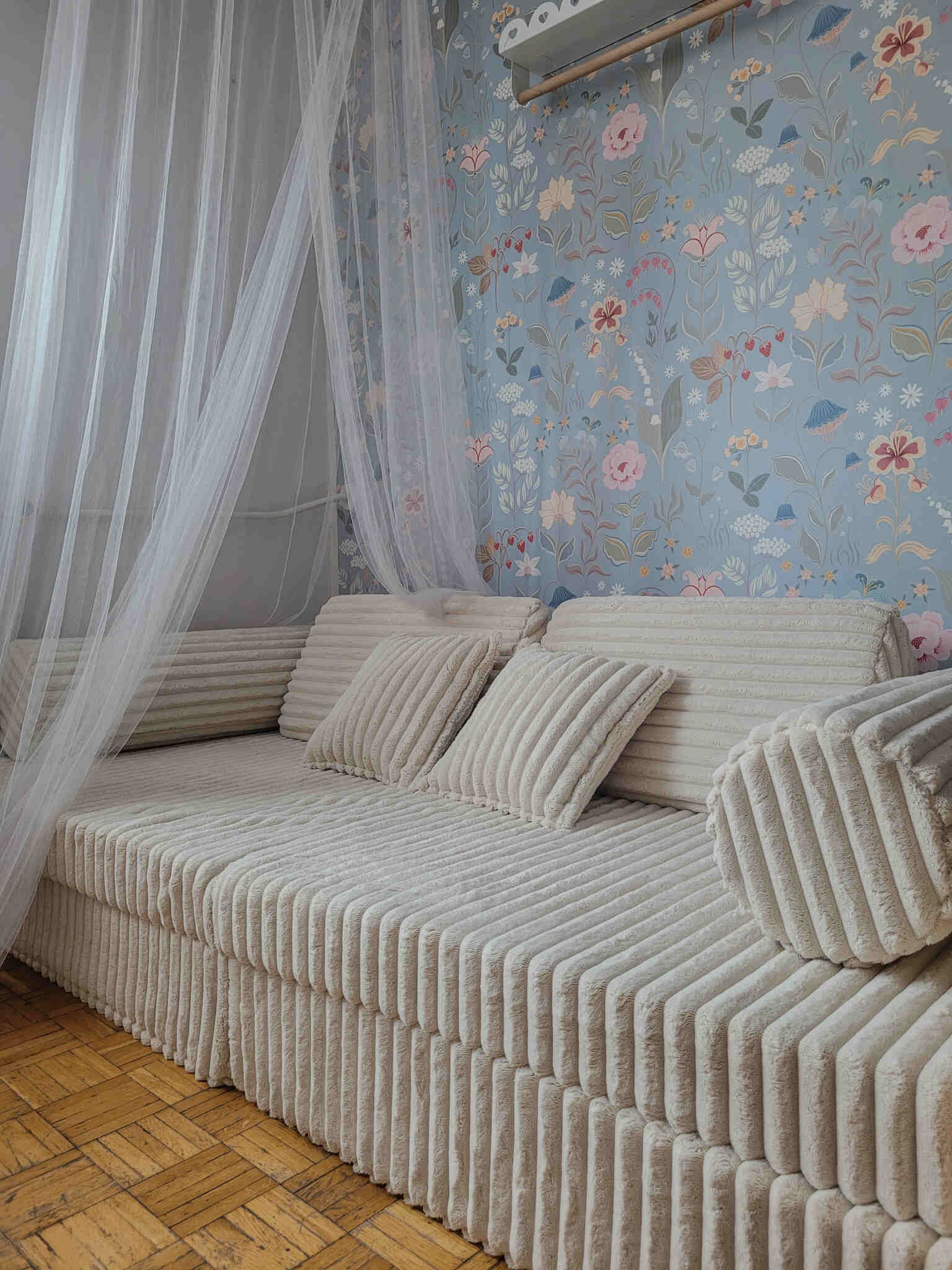 Sofa do zabawy Montessori Comfort Wafel