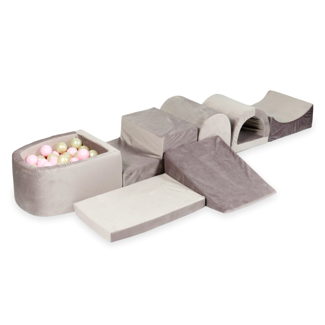 6 elements - set of 16 (wedge, hill, step, cradle, bridge, mat)
