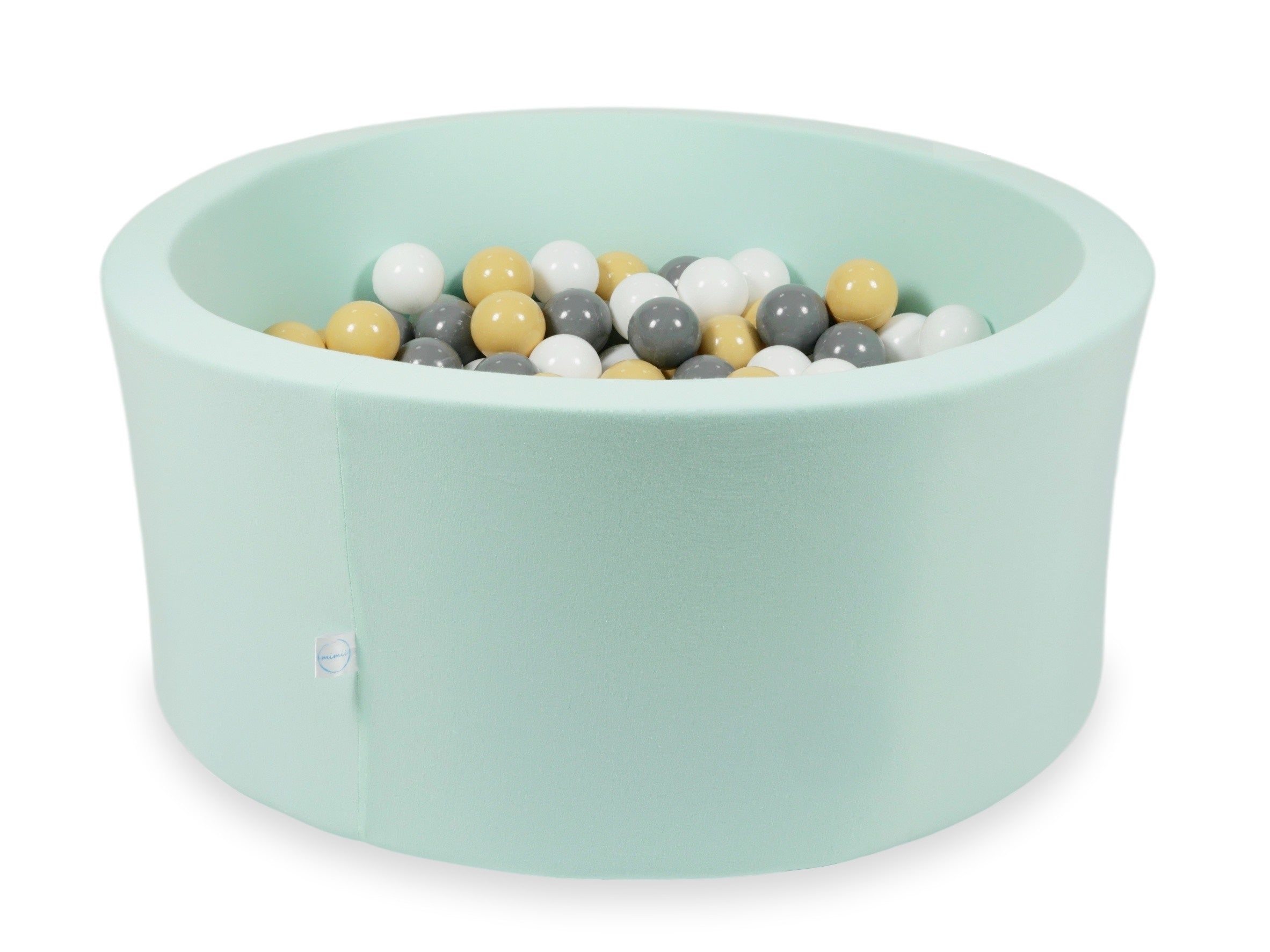 Ball pit with balls 90 × 40 cm mint with 300 balls