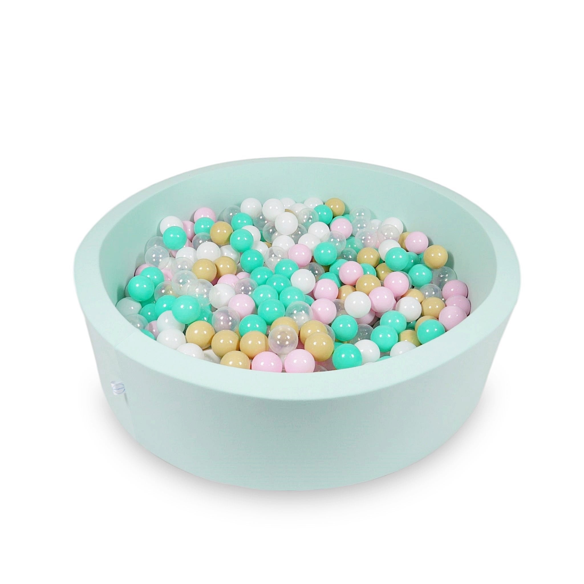 Ball pit with balls 110 × 30 cm mint with 400 balls