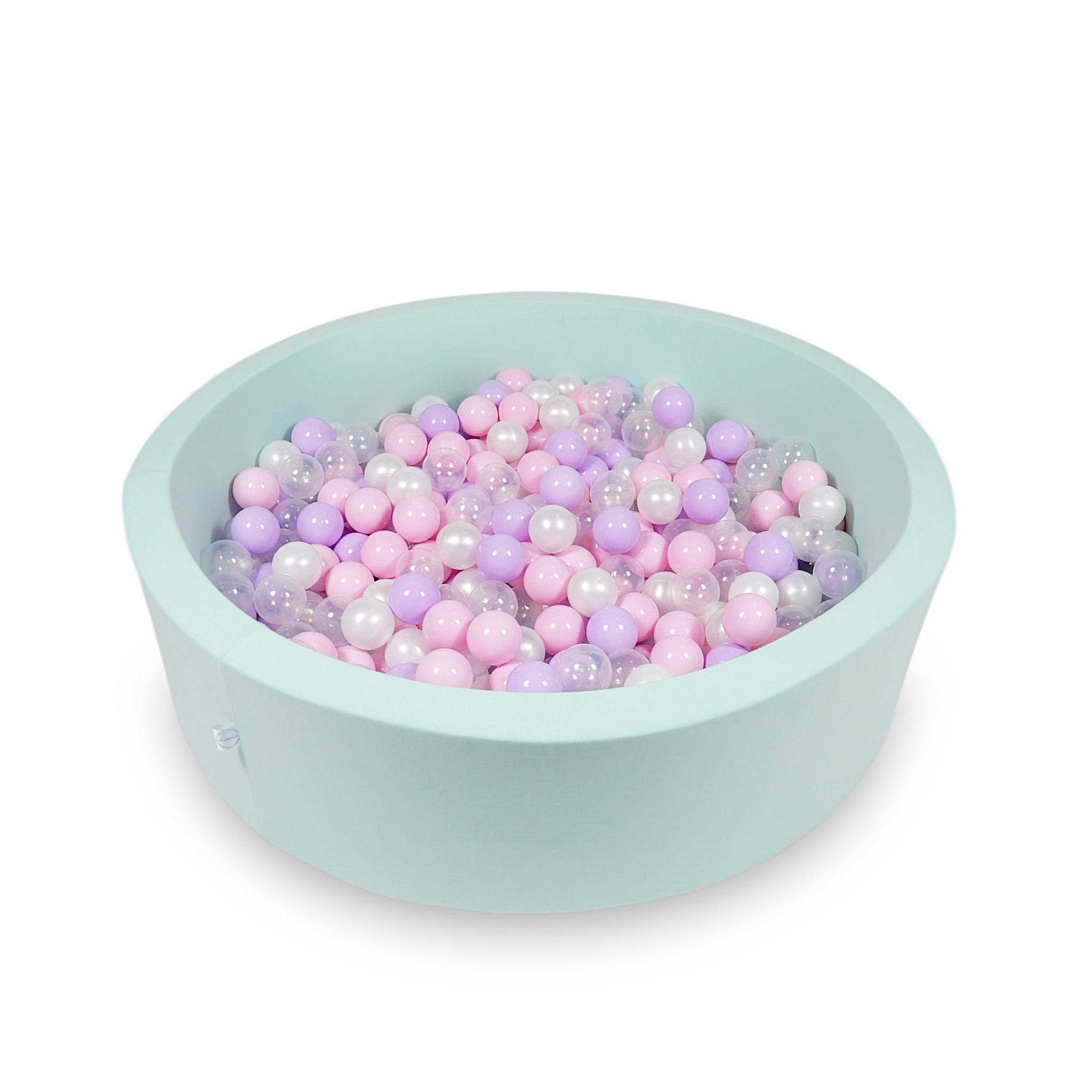 Ball pit with balls 110 × 30 cm mint with 400 balls