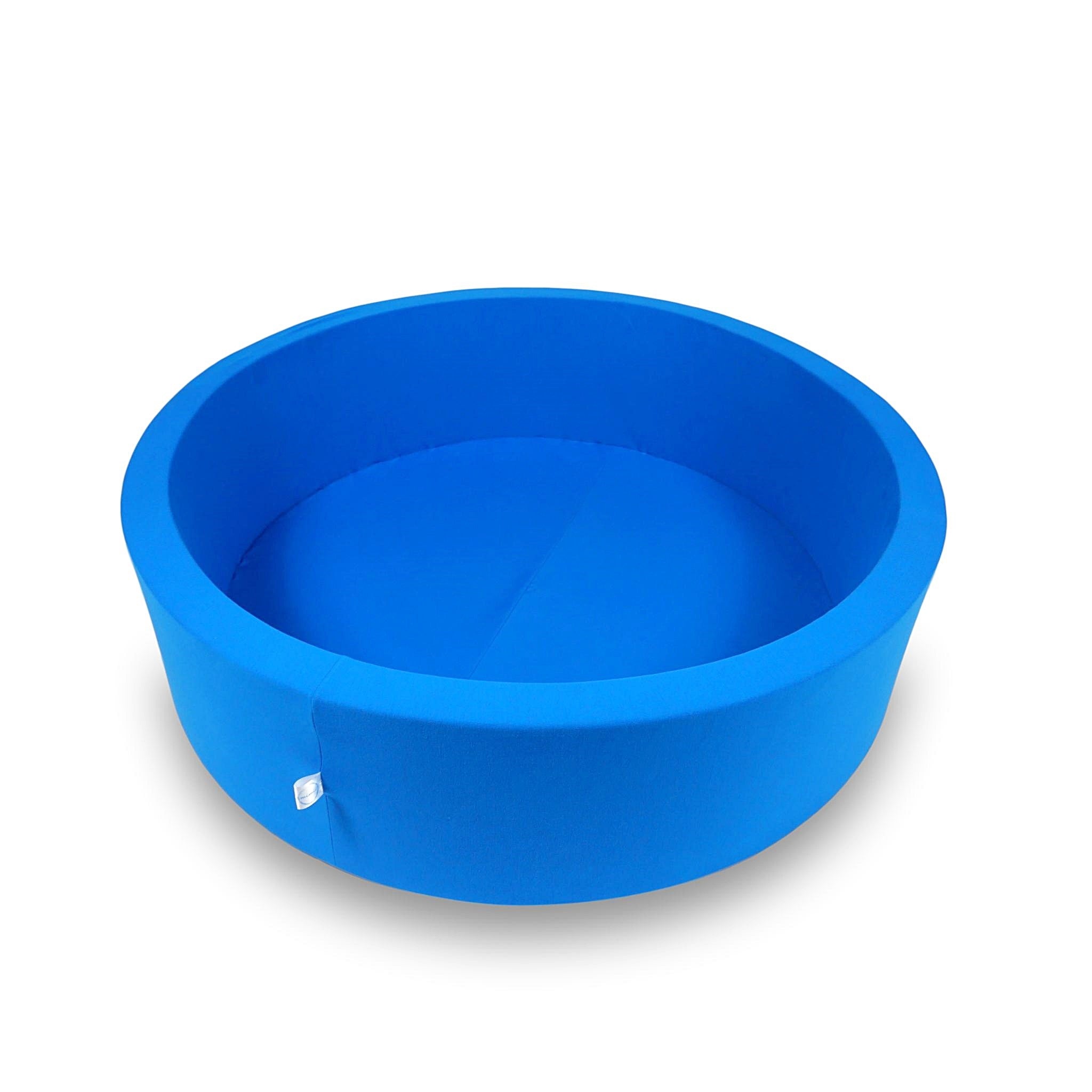 Mimii Bällebad in Blau – rund, 110 × 30 cm, ohne Bälle