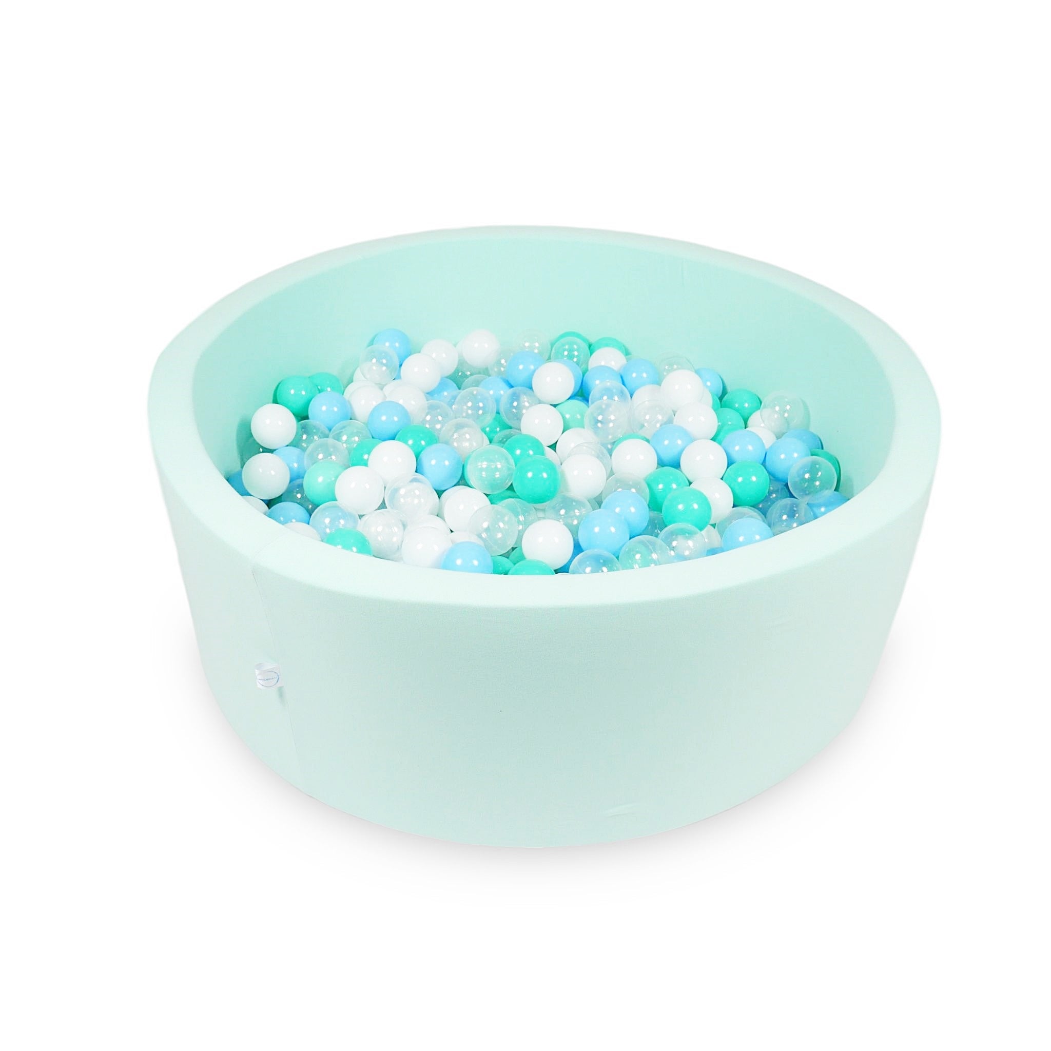 Ball pit with balls 110 × 40 cm mint with 500 balls