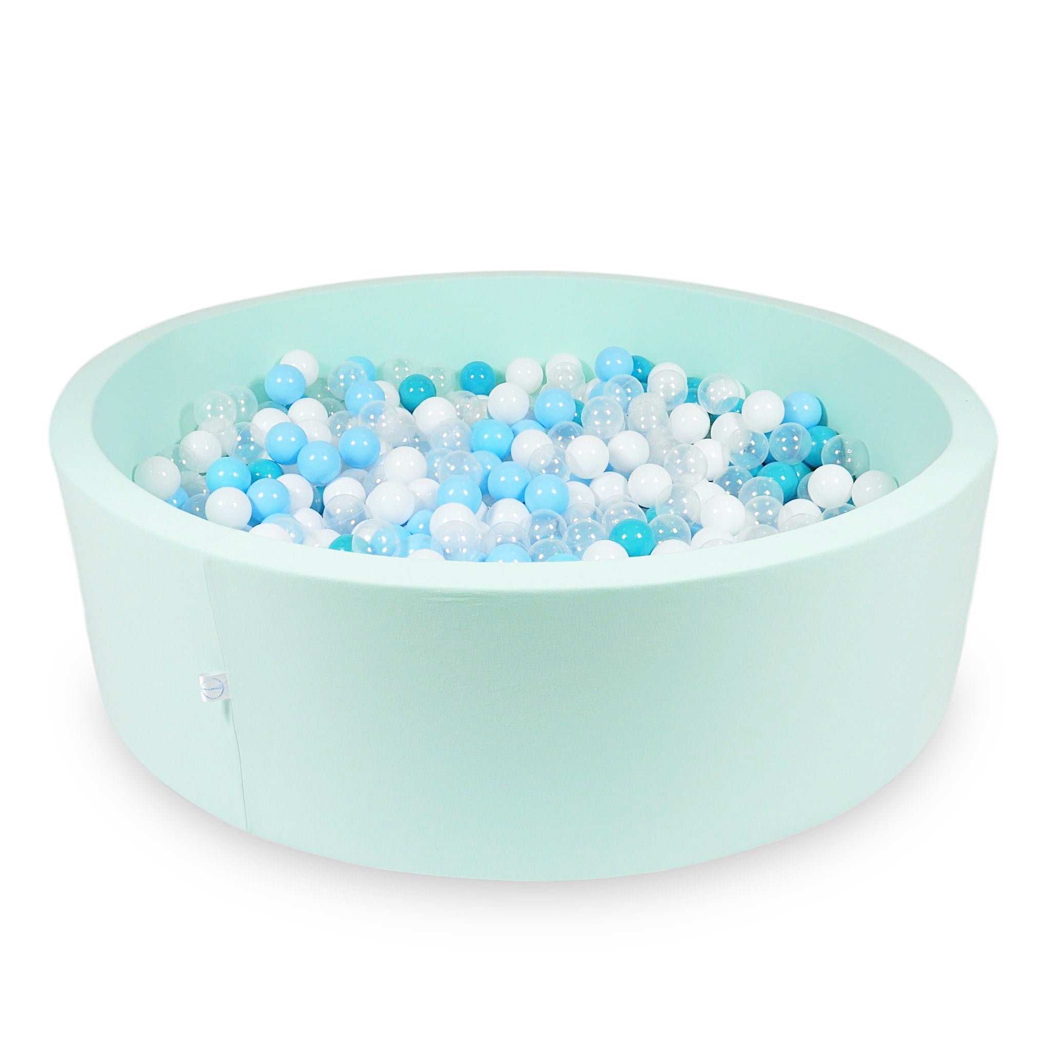 Ball pit with balls 130 × 40 cm mint with 700 balls