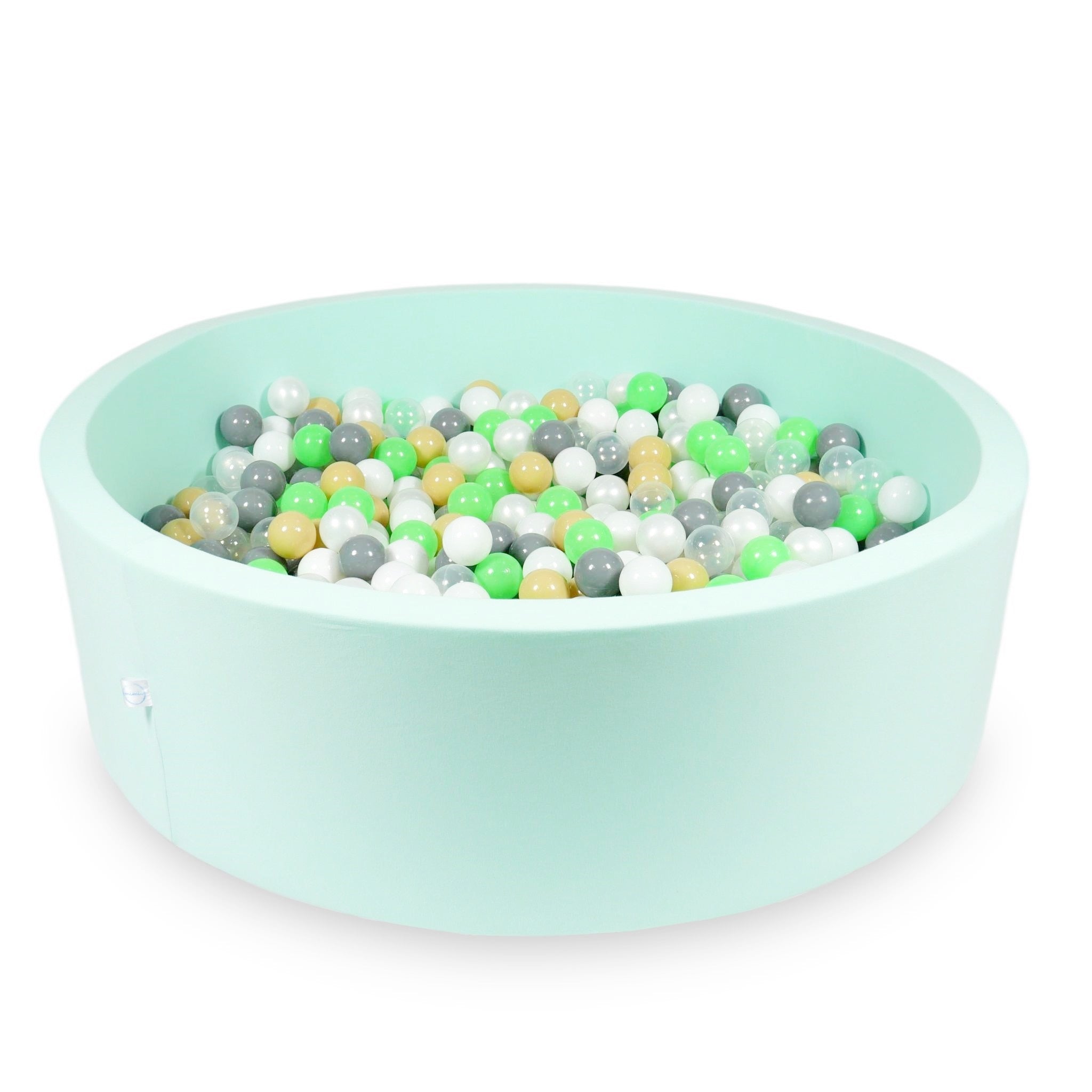 Ball pit with balls 130 × 40 cm mint with 700 balls