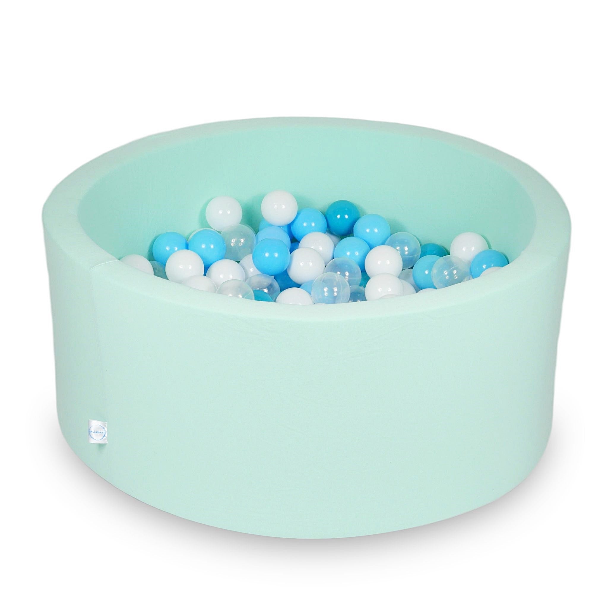 Ball pit with balls 90 × 40 cm mint with 300 balls