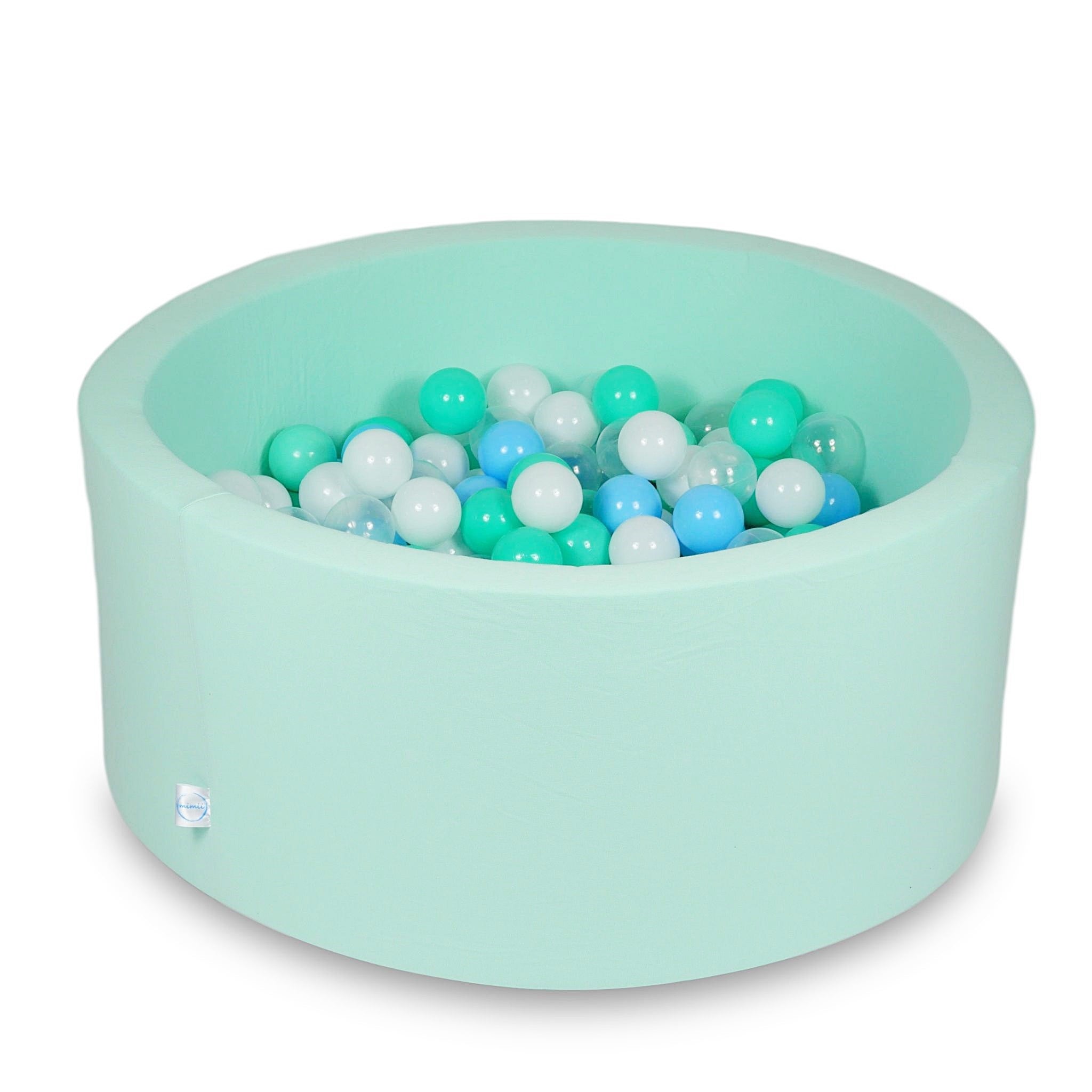 Ball pit with balls 90 × 40 cm mint with 300 balls