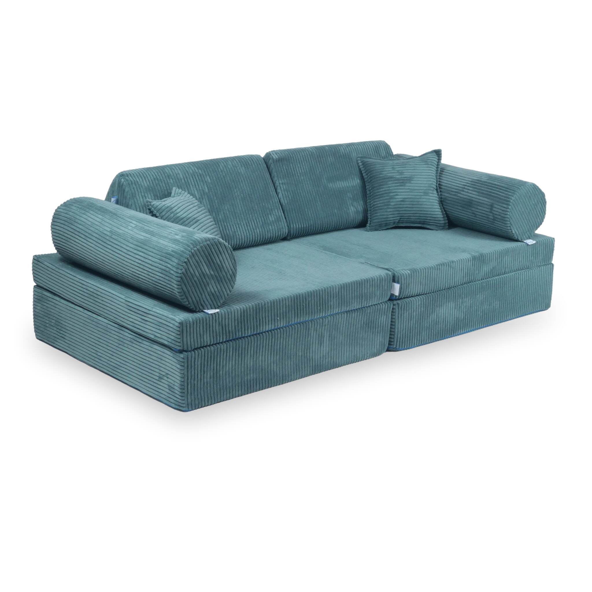 Sofa do zabawy Montessori Comfort Sztruks