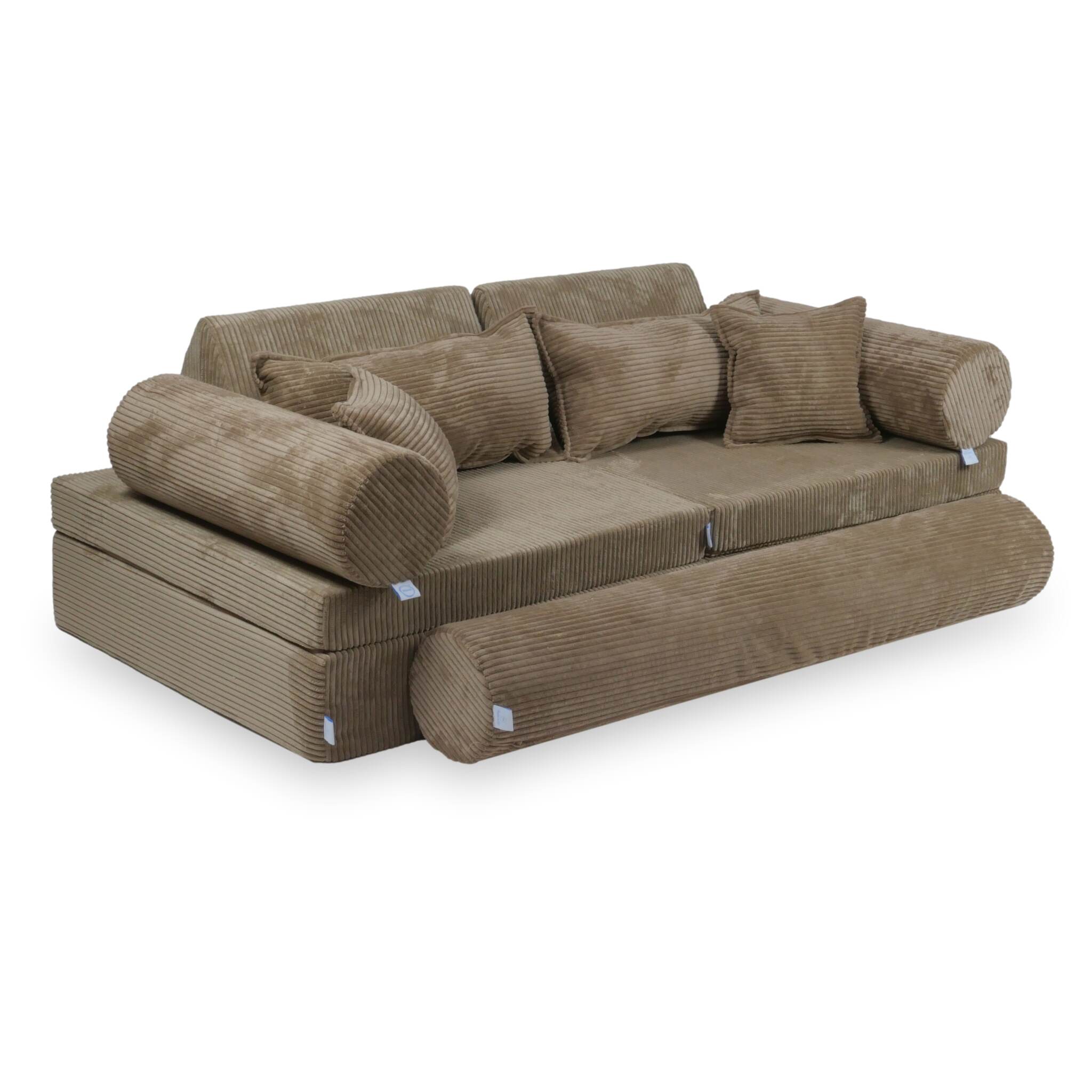 Sofa do zabawy Montessori Premium Sztruks