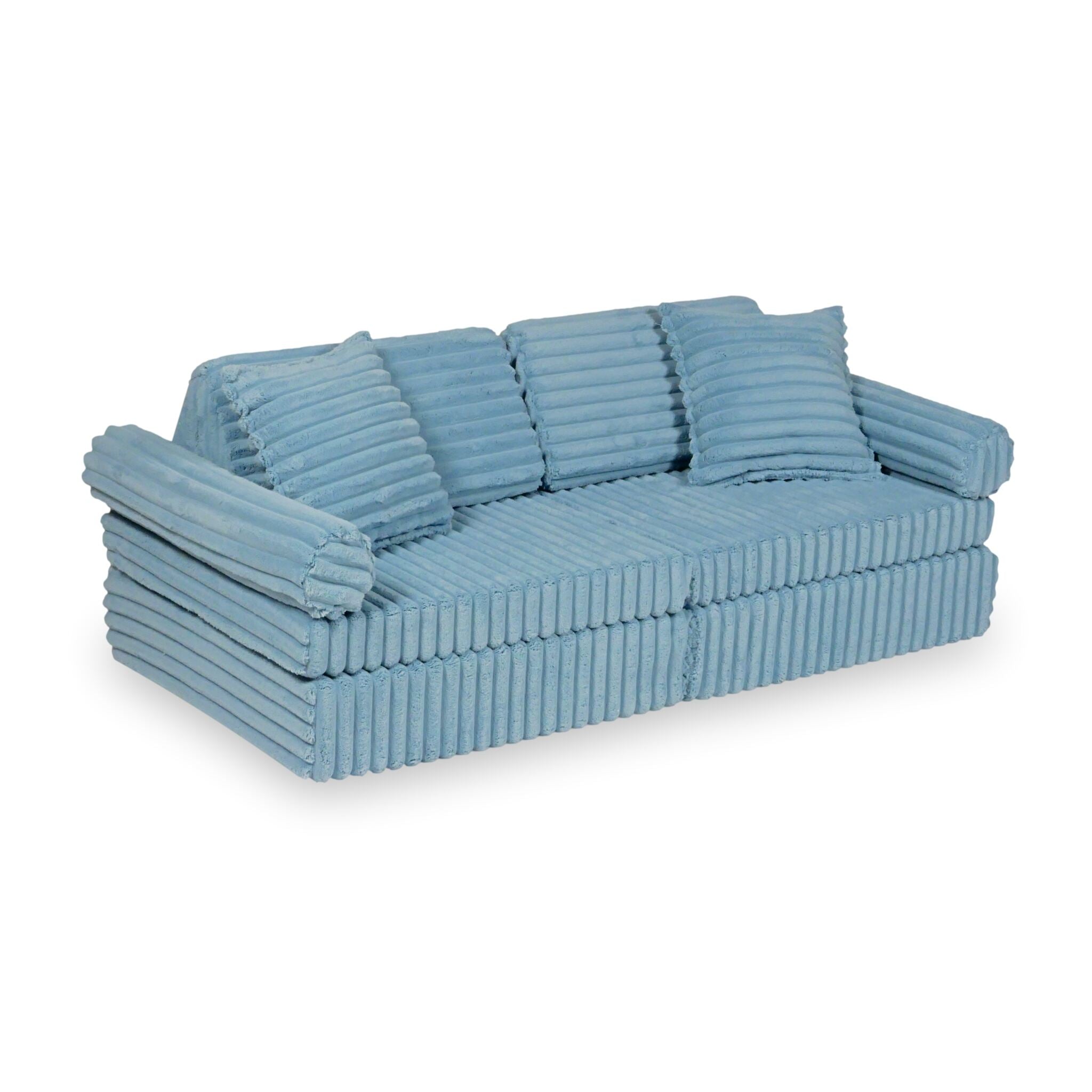 Mini Sofa do zabawy Montessori Comfort Wafel