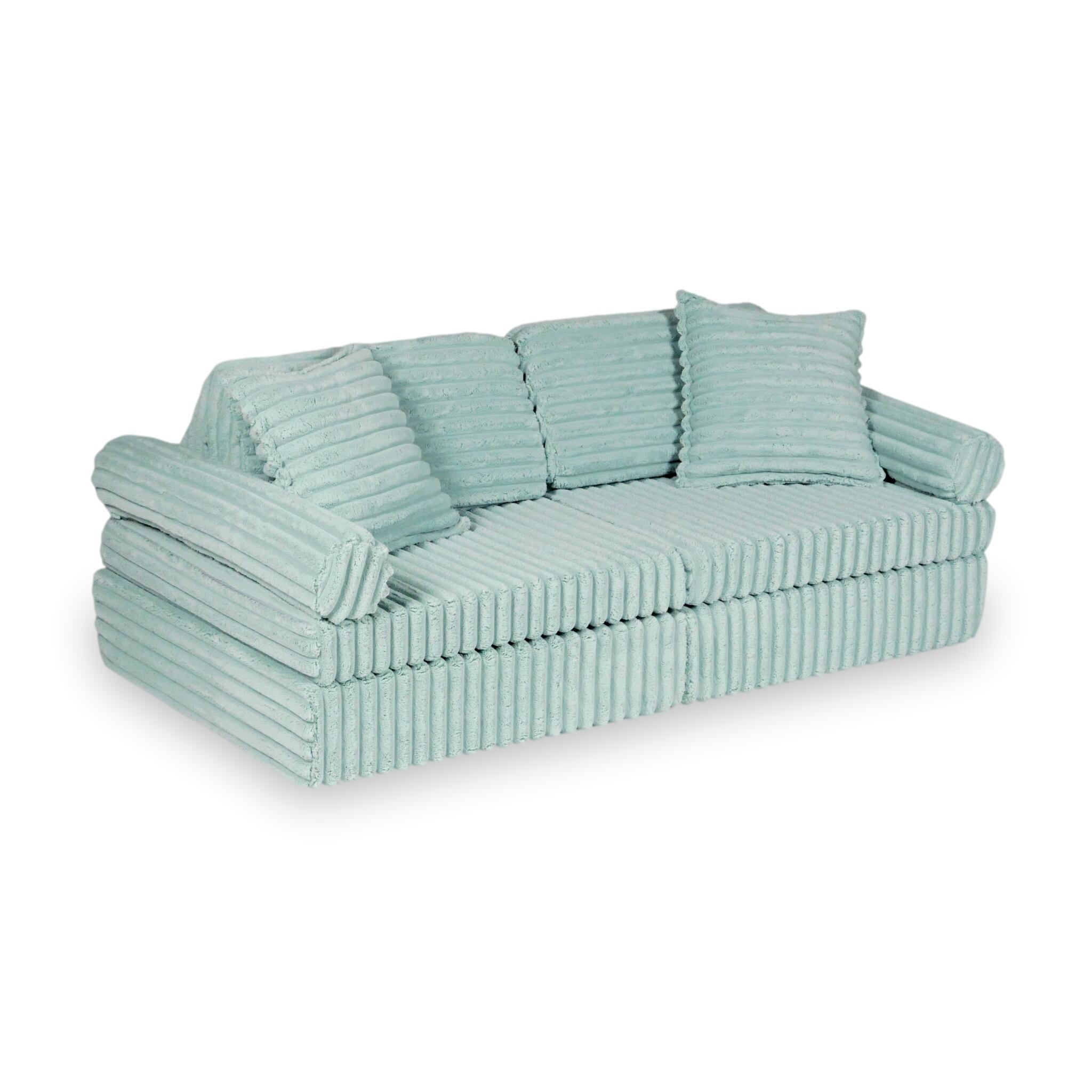 Mini Sofa do zabawy Montessori Comfort Wafel