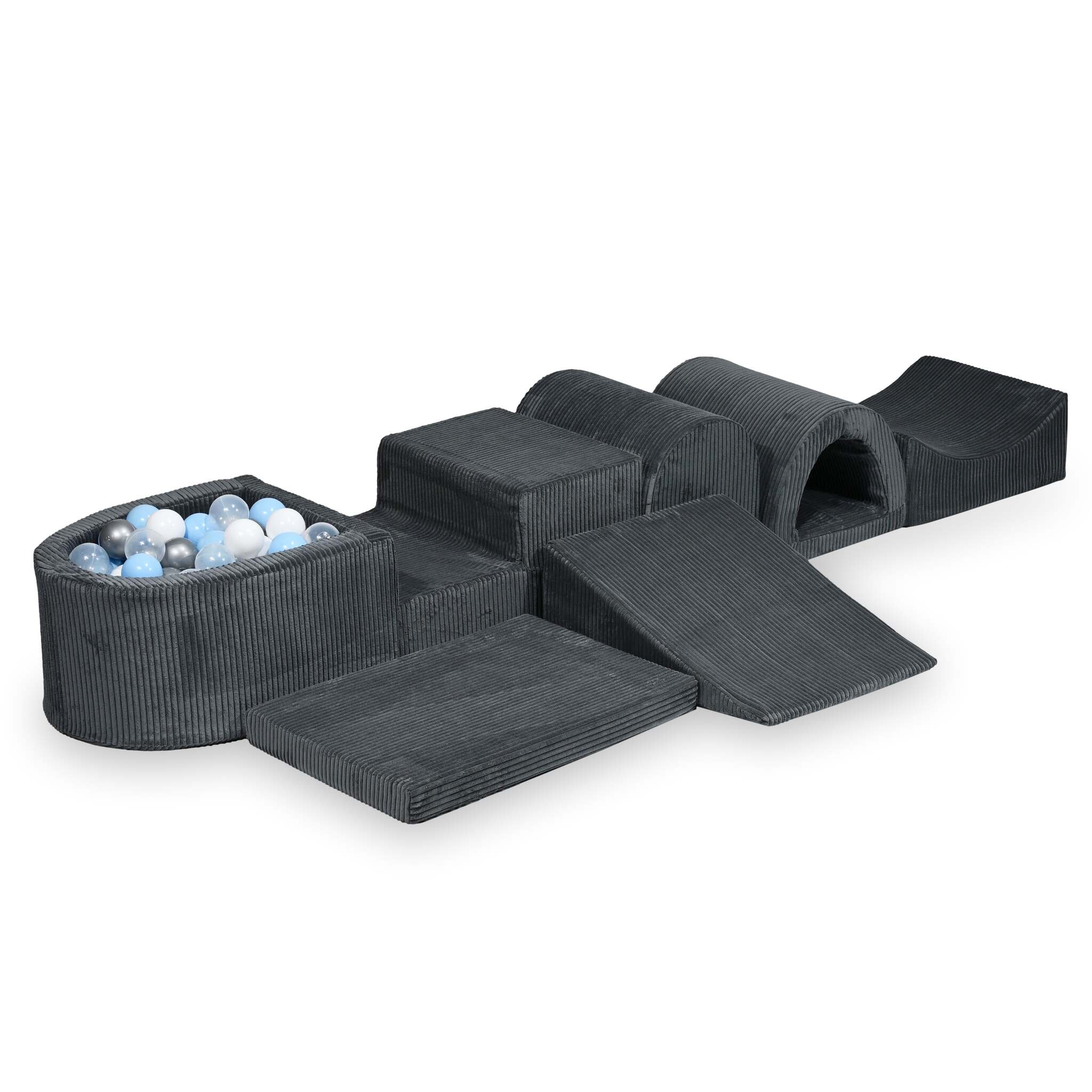 6 elements - set of 16 (wedge, hill, step, cradle, bridge, mat)