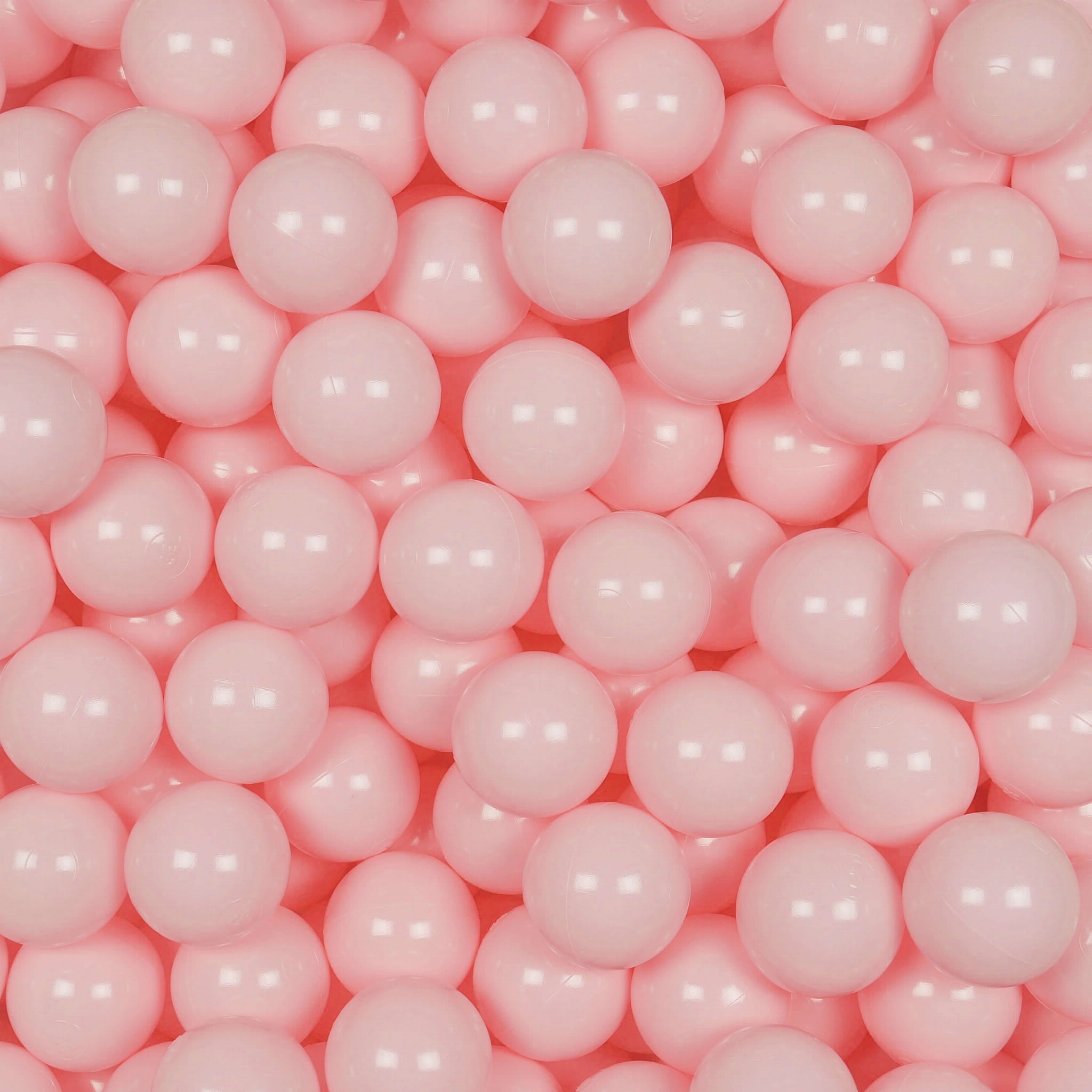 Ball pit balls Ø 7 cm – 100 pcs. – Light pink