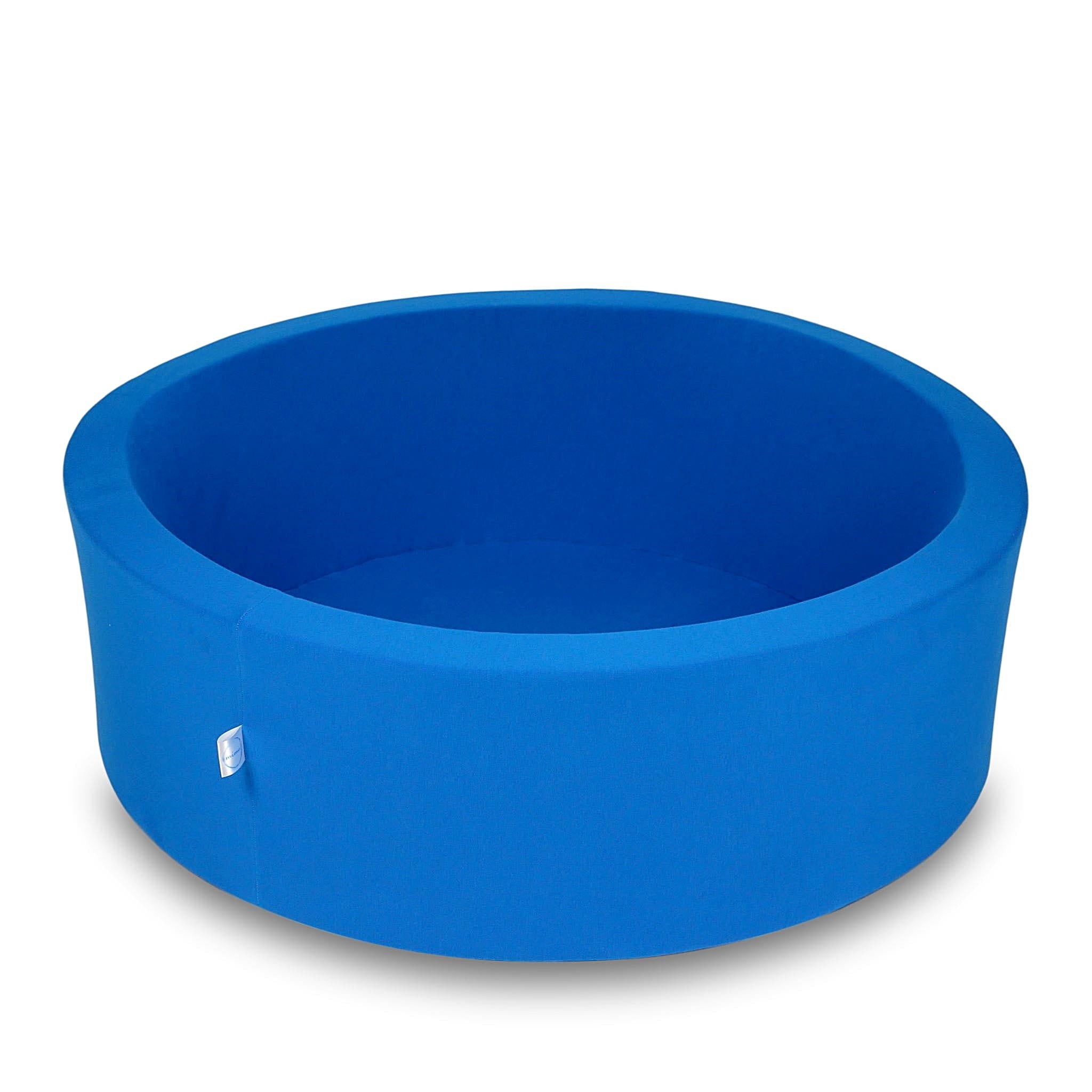 Mimii Bällebad in Blau – rund, 90 × 30 cm, ohne Bälle