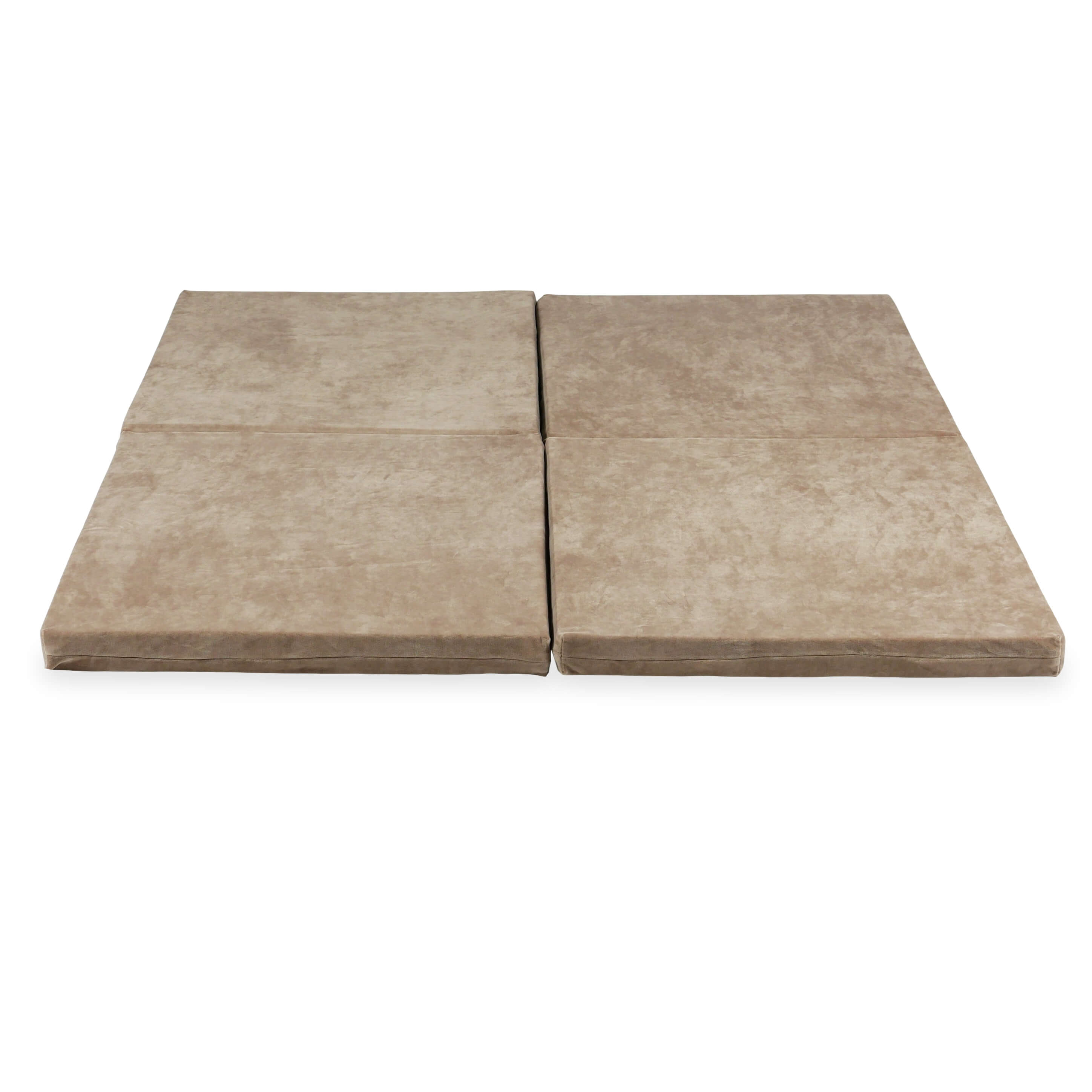 Mimii Baby-Spielmatte, quadratisch und faltbar, 120 × 120 cm, aus Velvet Soft