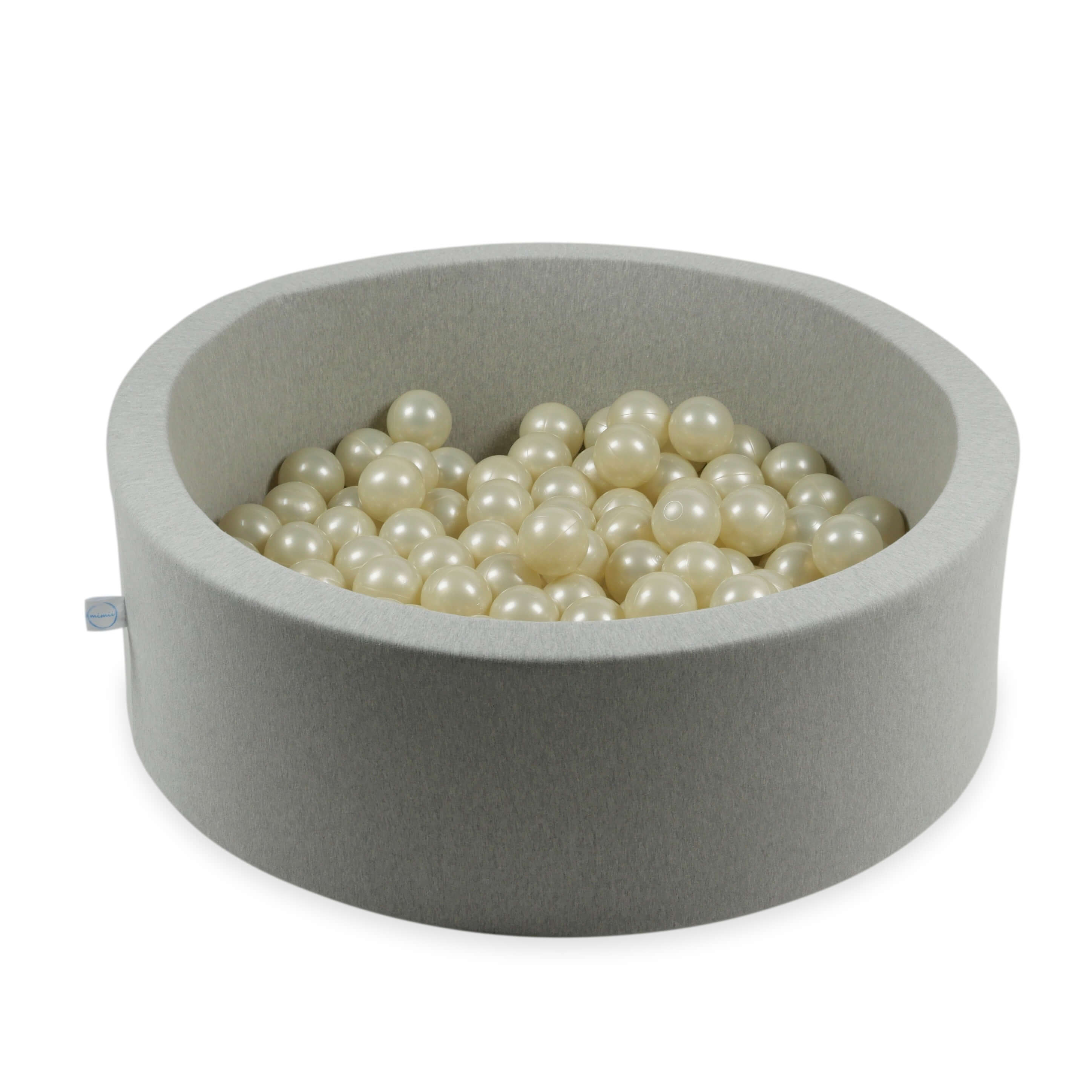 Ball pit balls Ø 7 cm – 100 pcs. – Light gold
