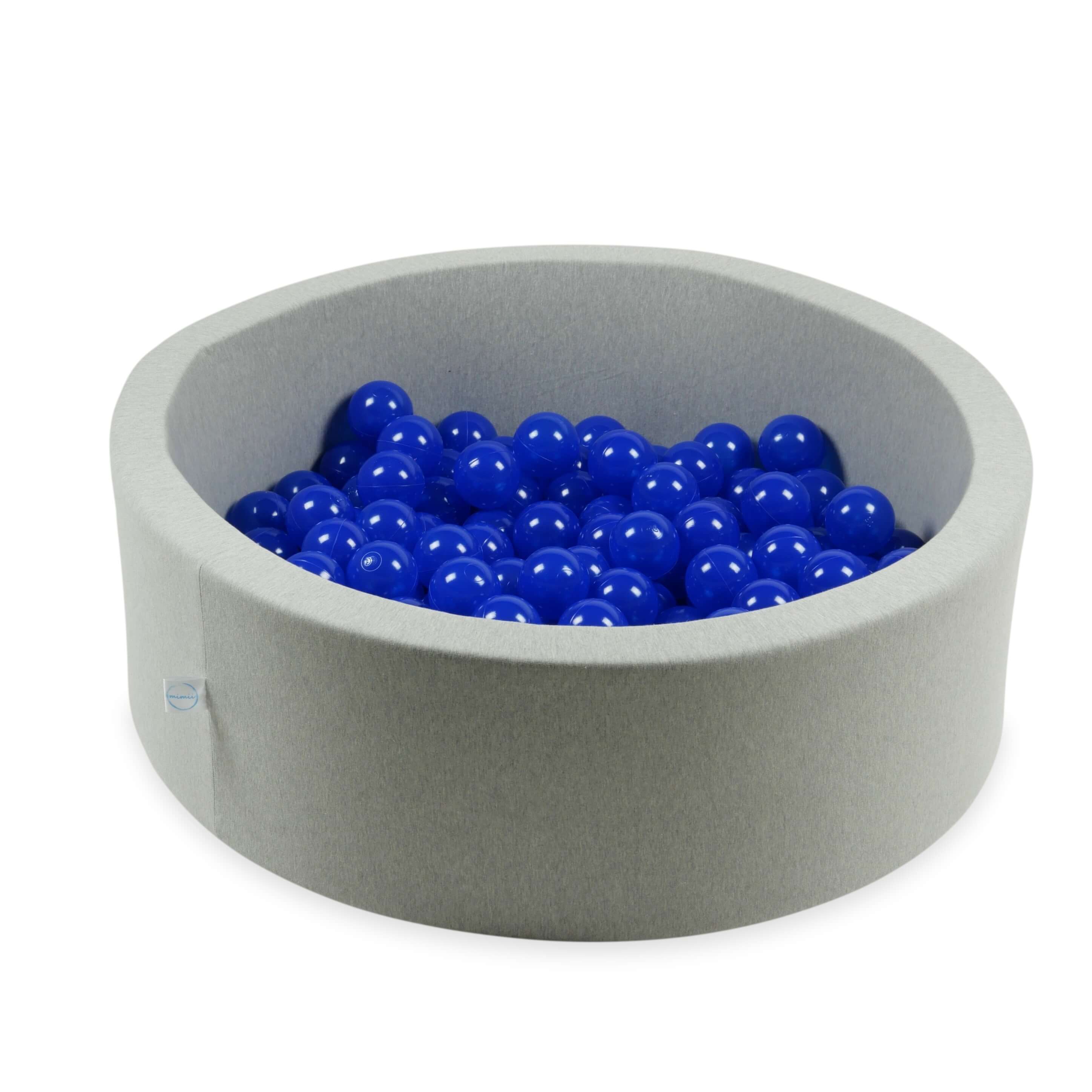 Piłeczki do suchego basenu Ø 7 cm – 150 szt. – niebieskie