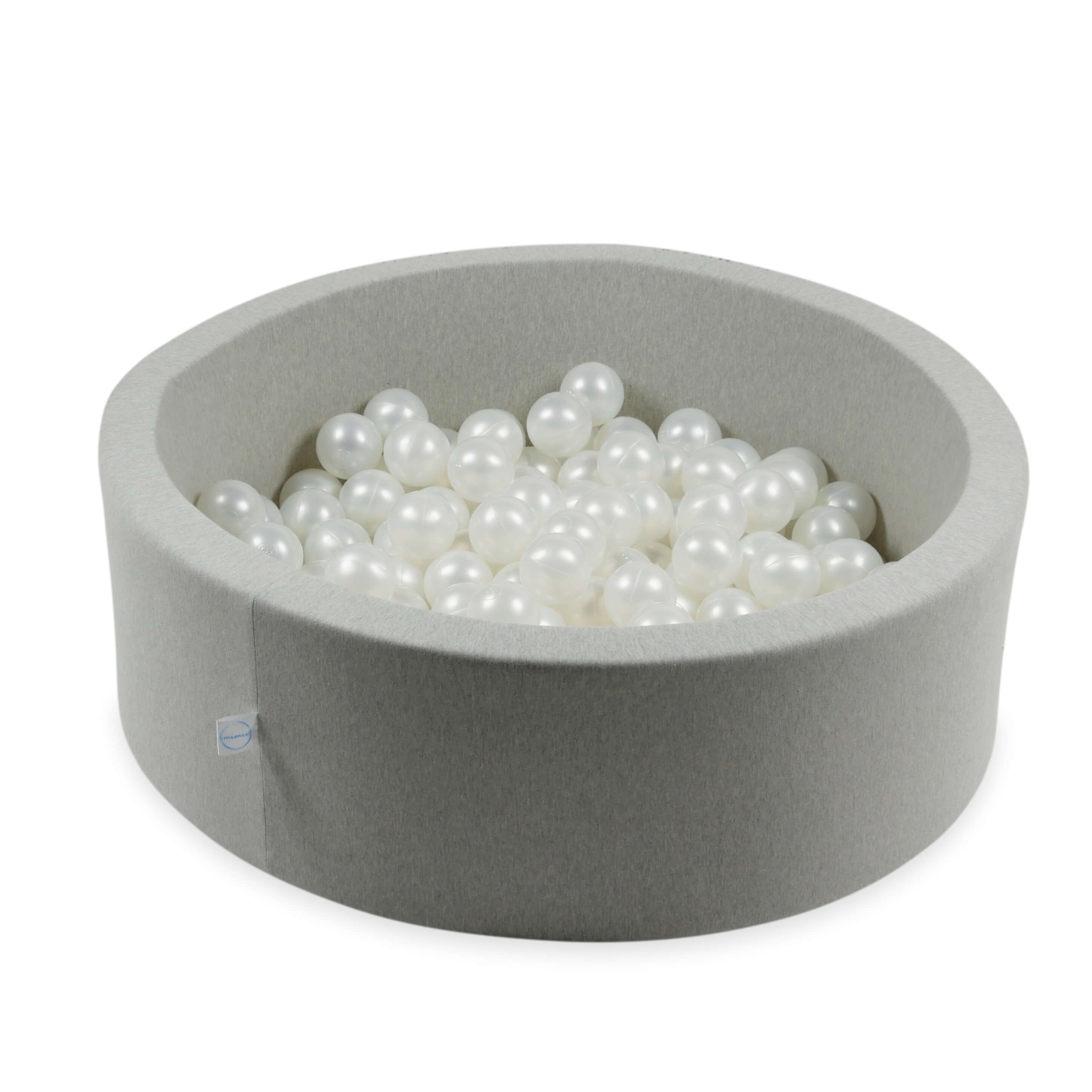 Piłeczki do suchego basenu Ø 7 cm – 100 szt. – perłowe