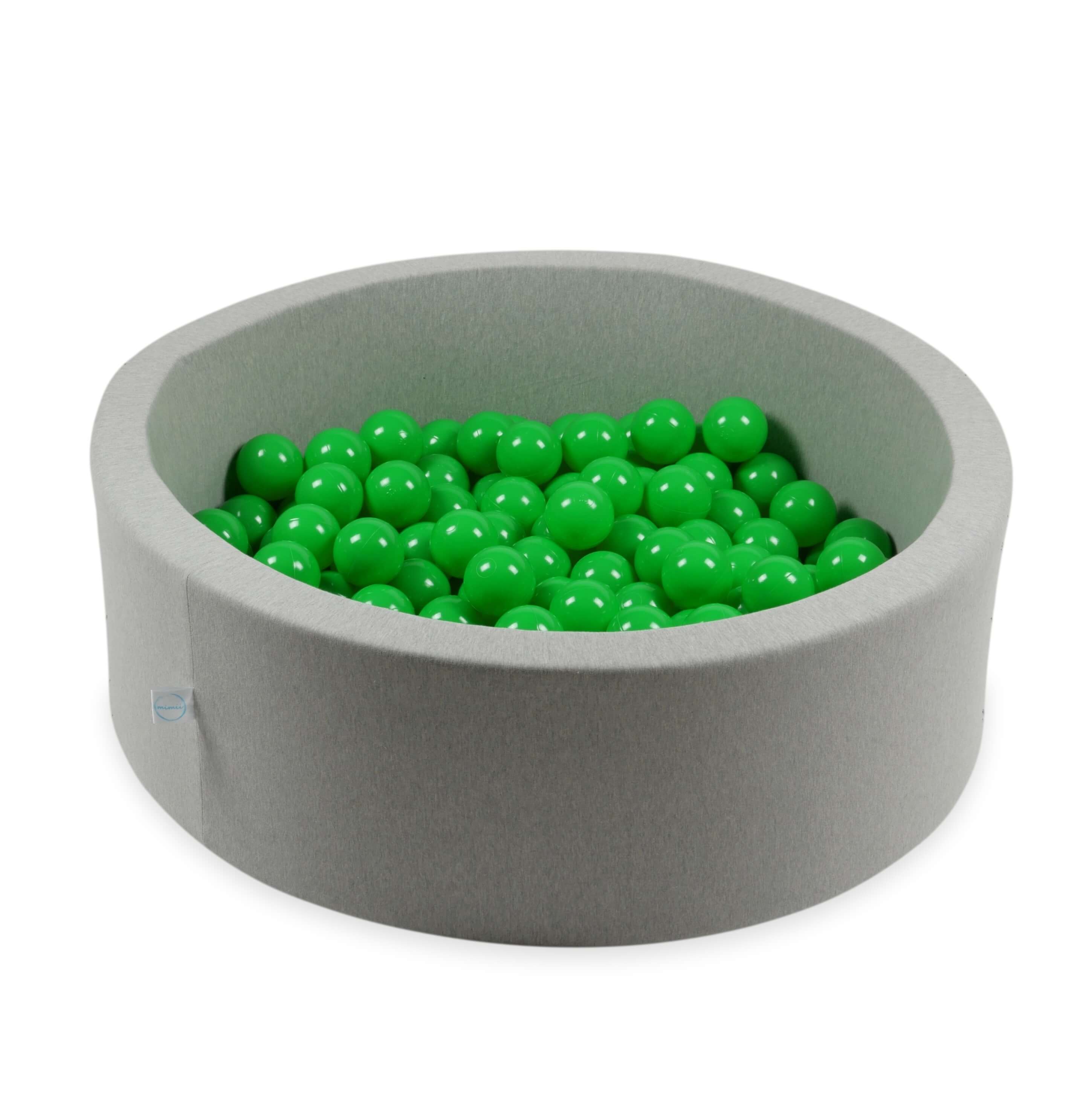 Piłeczki do suchego basenu Ø 7 cm – 150 szt. – zielone