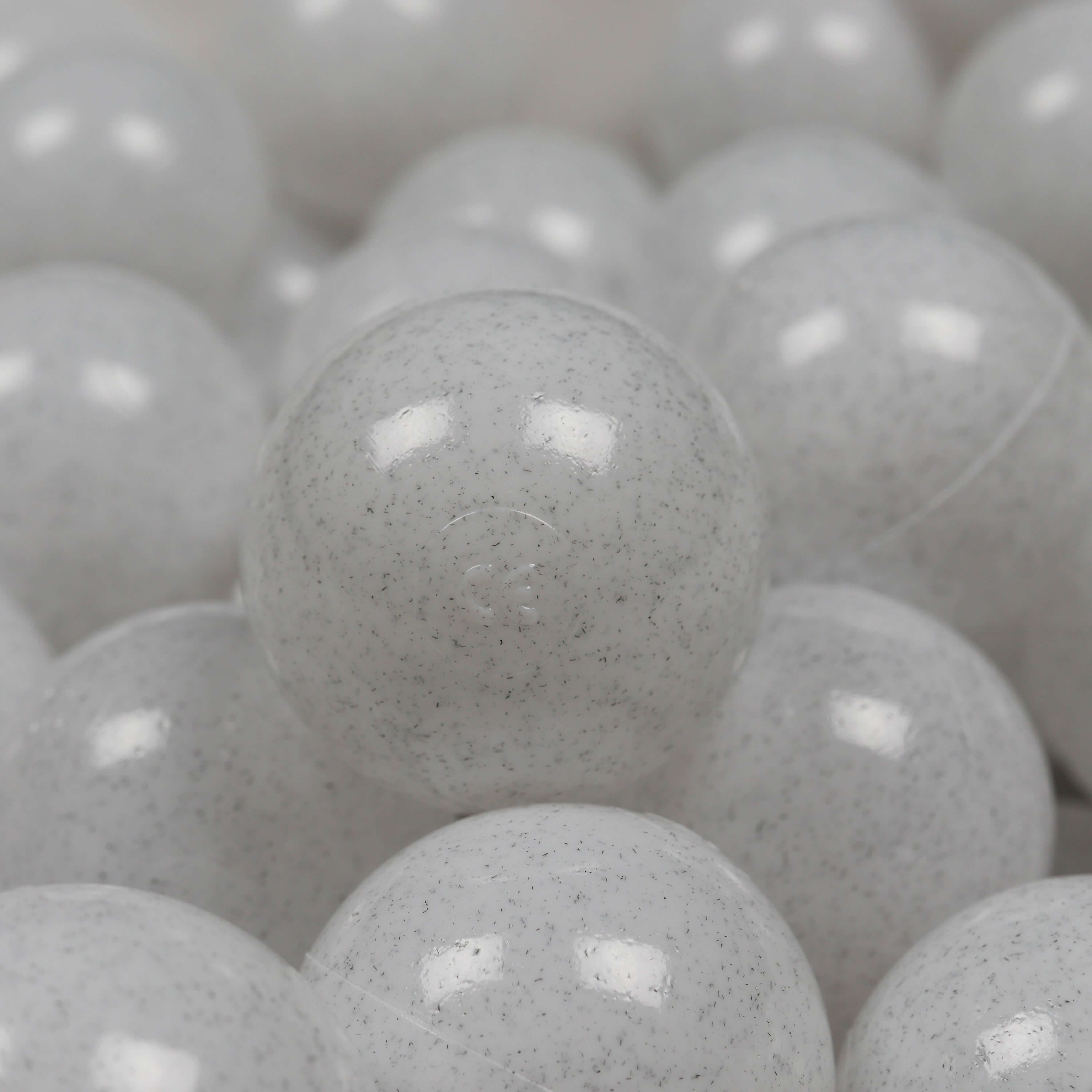 Ball pit balls Ø 7 cm – 50 pcs. – White sweater