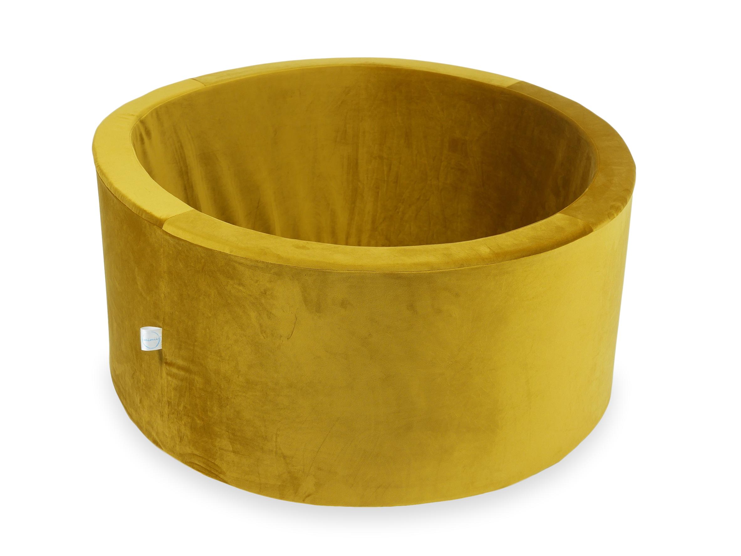 Ball pit velvet gold without balls
