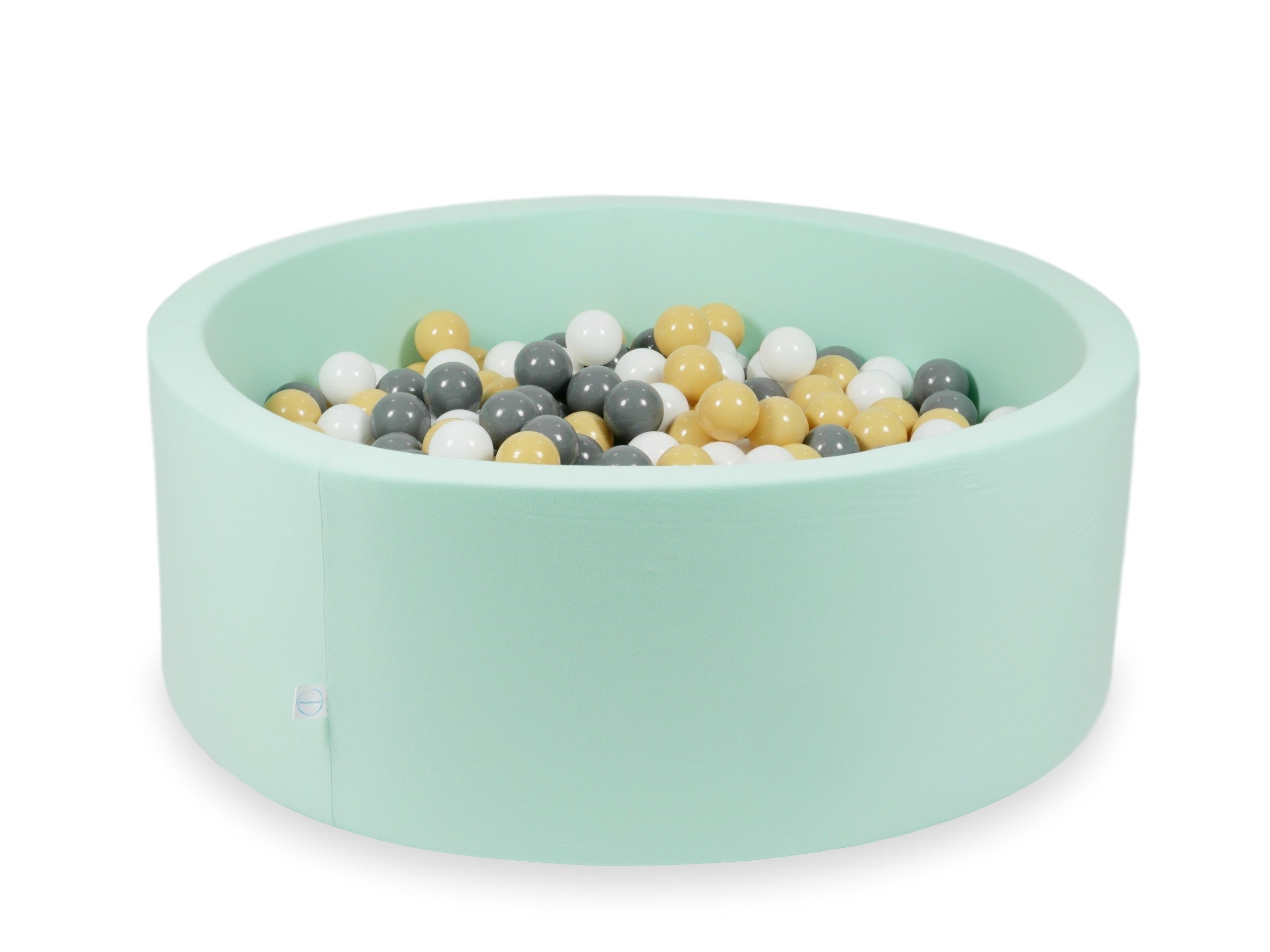 Ball pit with balls 110 × 40 cm mint with 500 balls