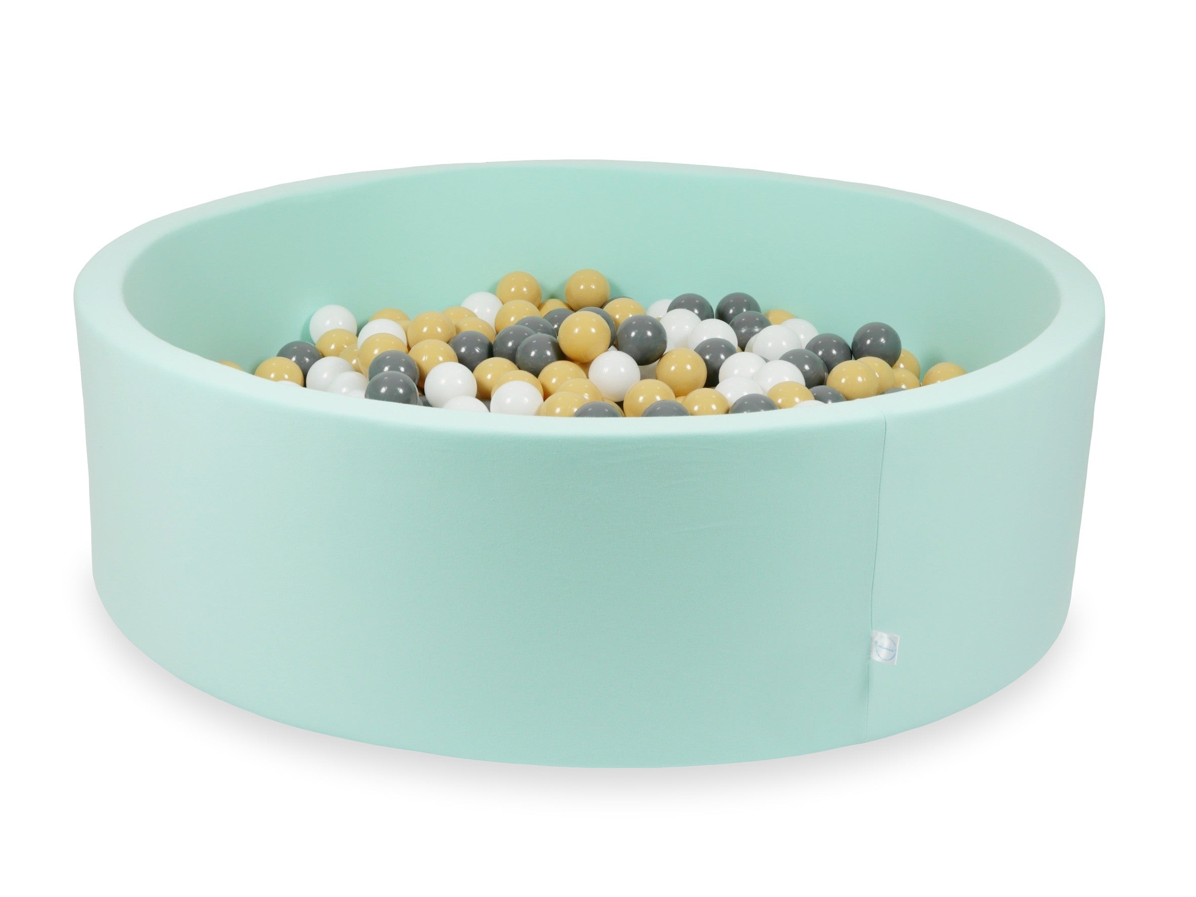 Ball pit with balls 130 × 40 cm mint with 700 balls