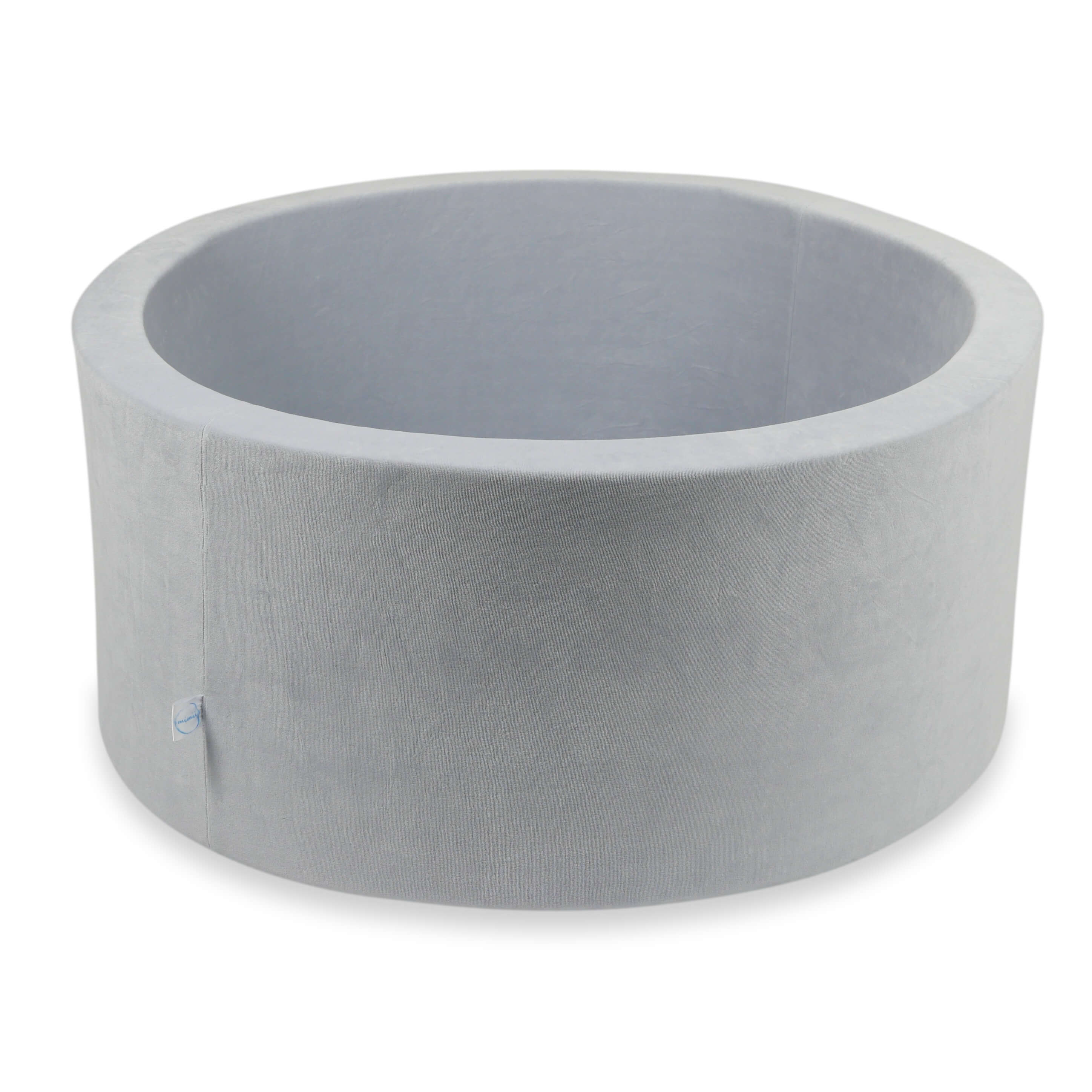 Ball pit Velvet Soft light grey without balls