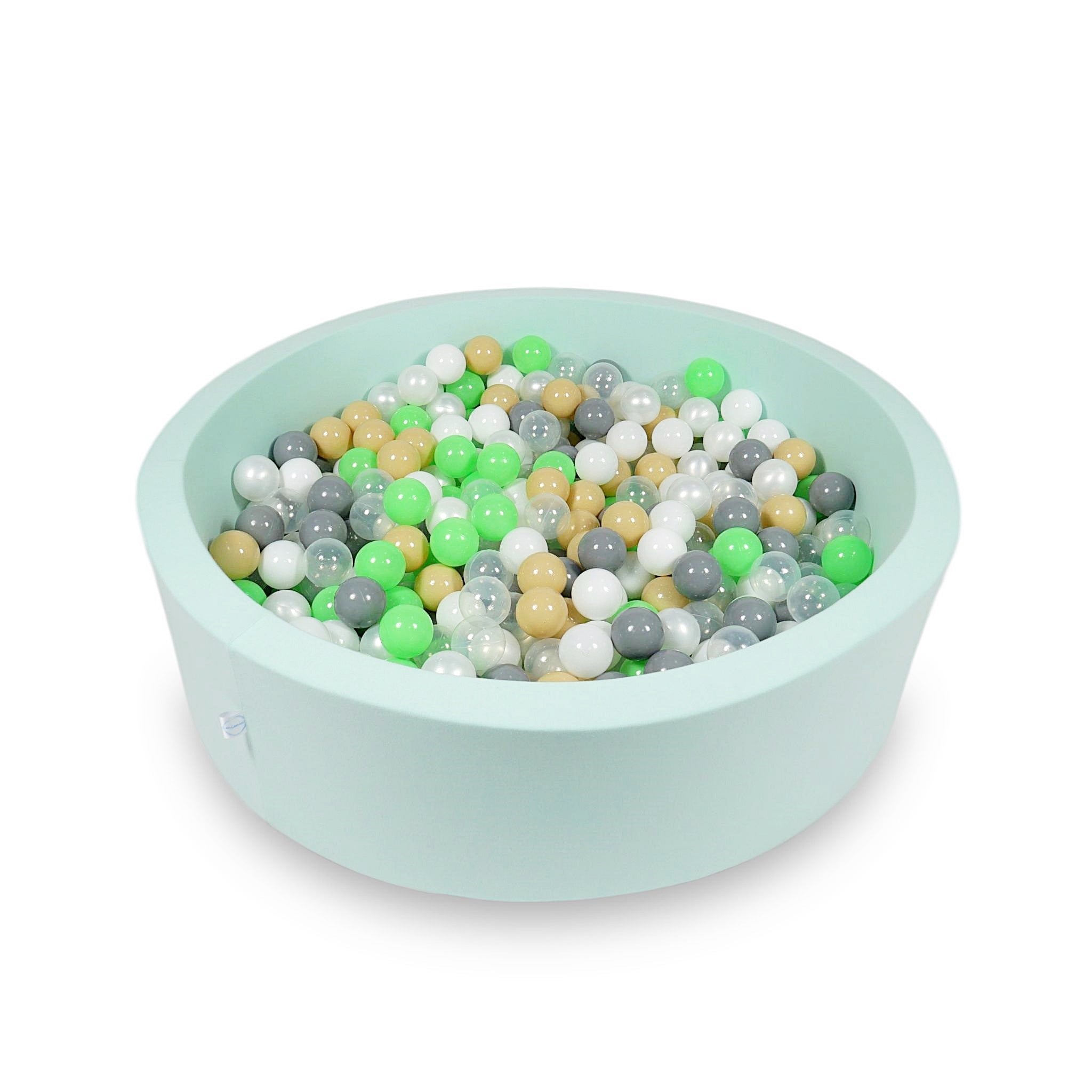 Ball pit with balls 110 × 30 cm mint with 400 balls