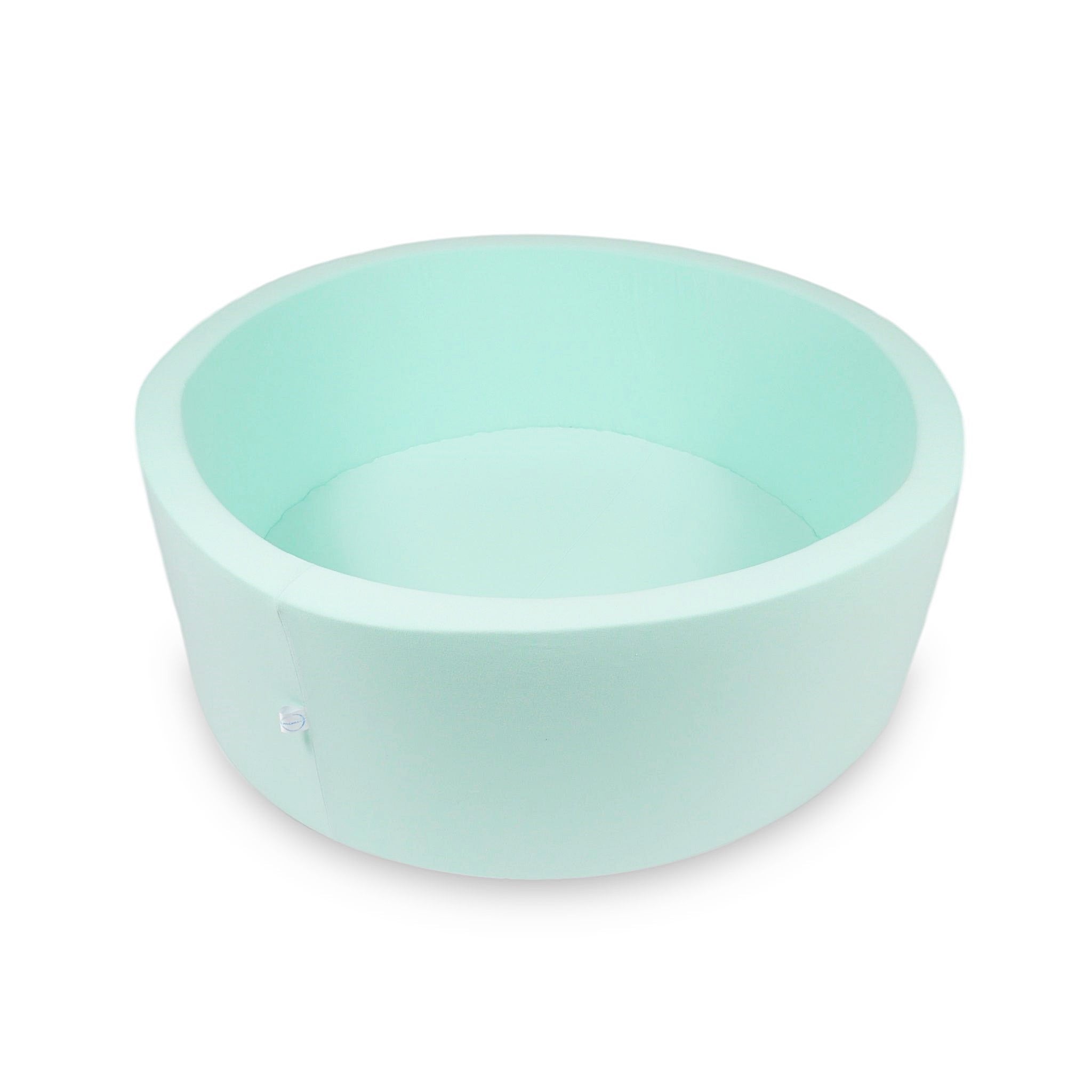 Mimii Bällebad in Mint – rund, 110 × 40 cm