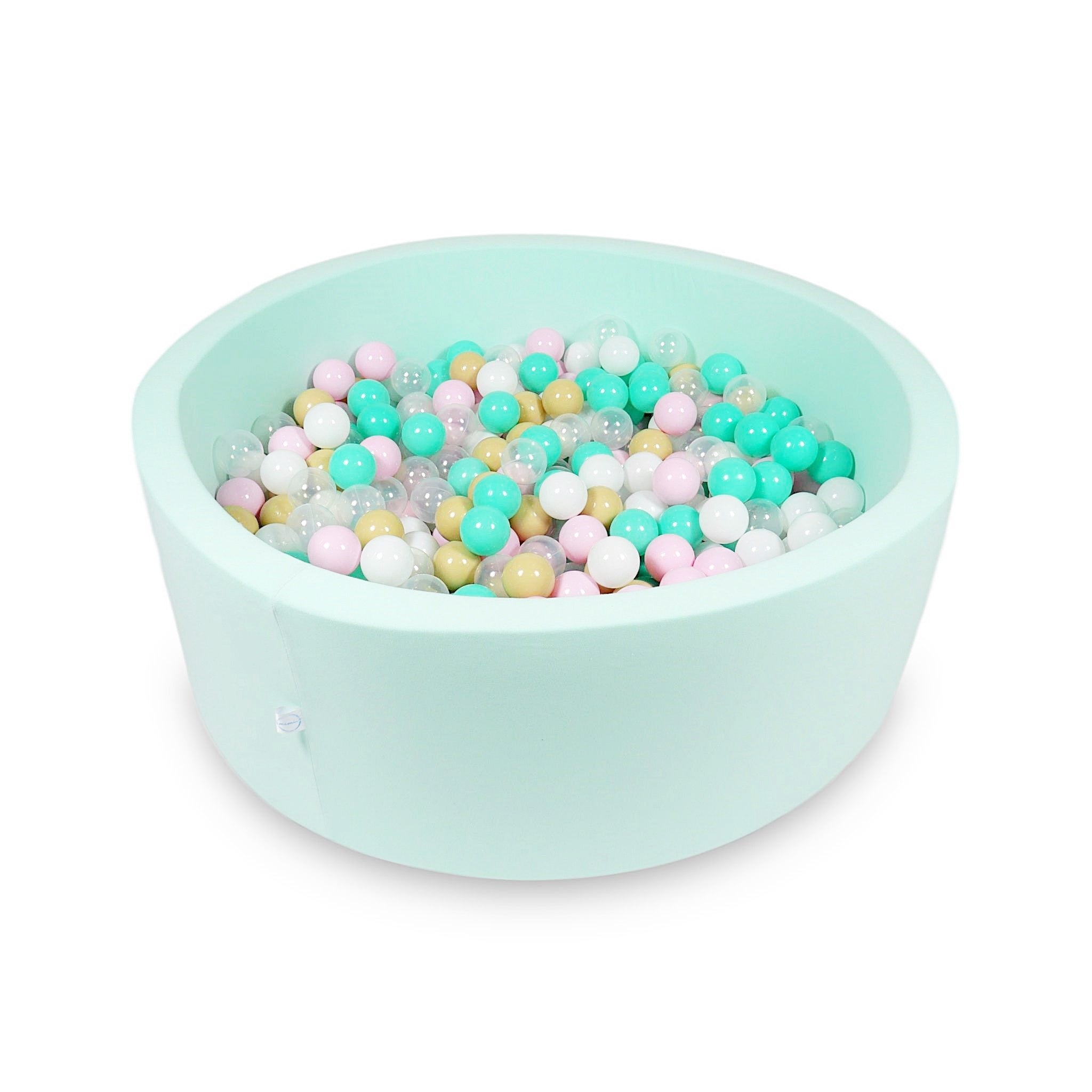 Ball pit with balls 110 × 40 cm mint with 500 balls