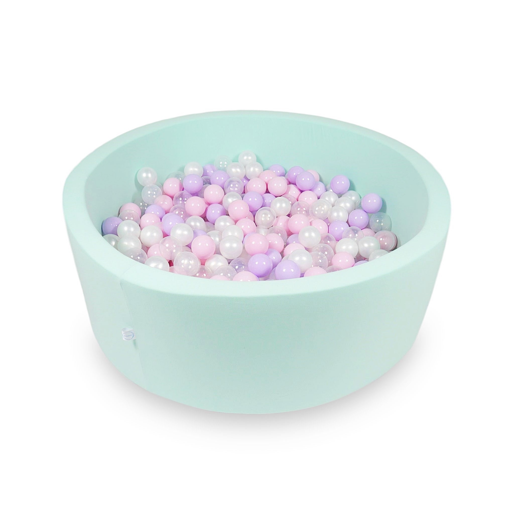 Ball pit with balls 110 × 40 cm mint with 500 balls