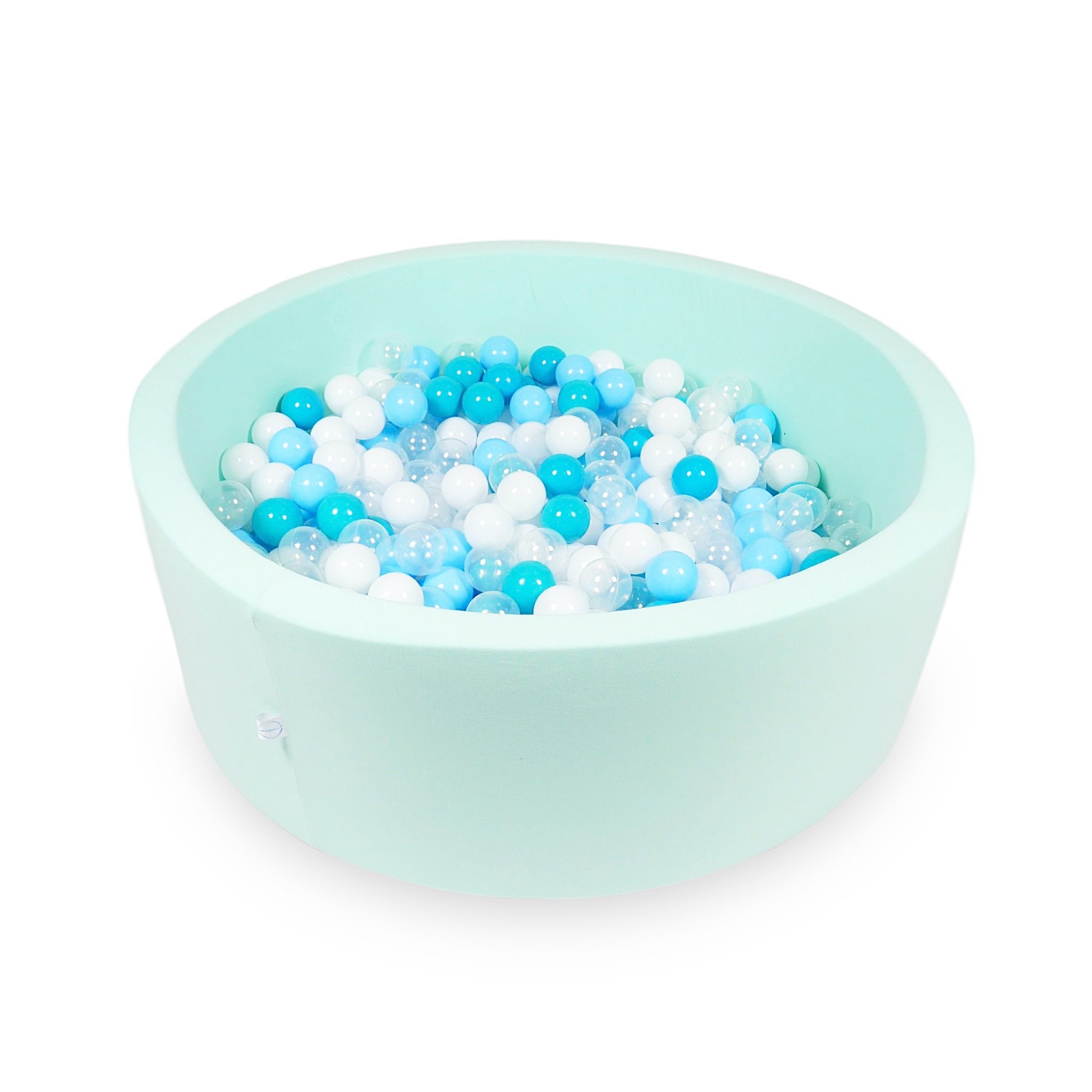 Ball pit with balls 110 × 40 cm mint with 500 balls