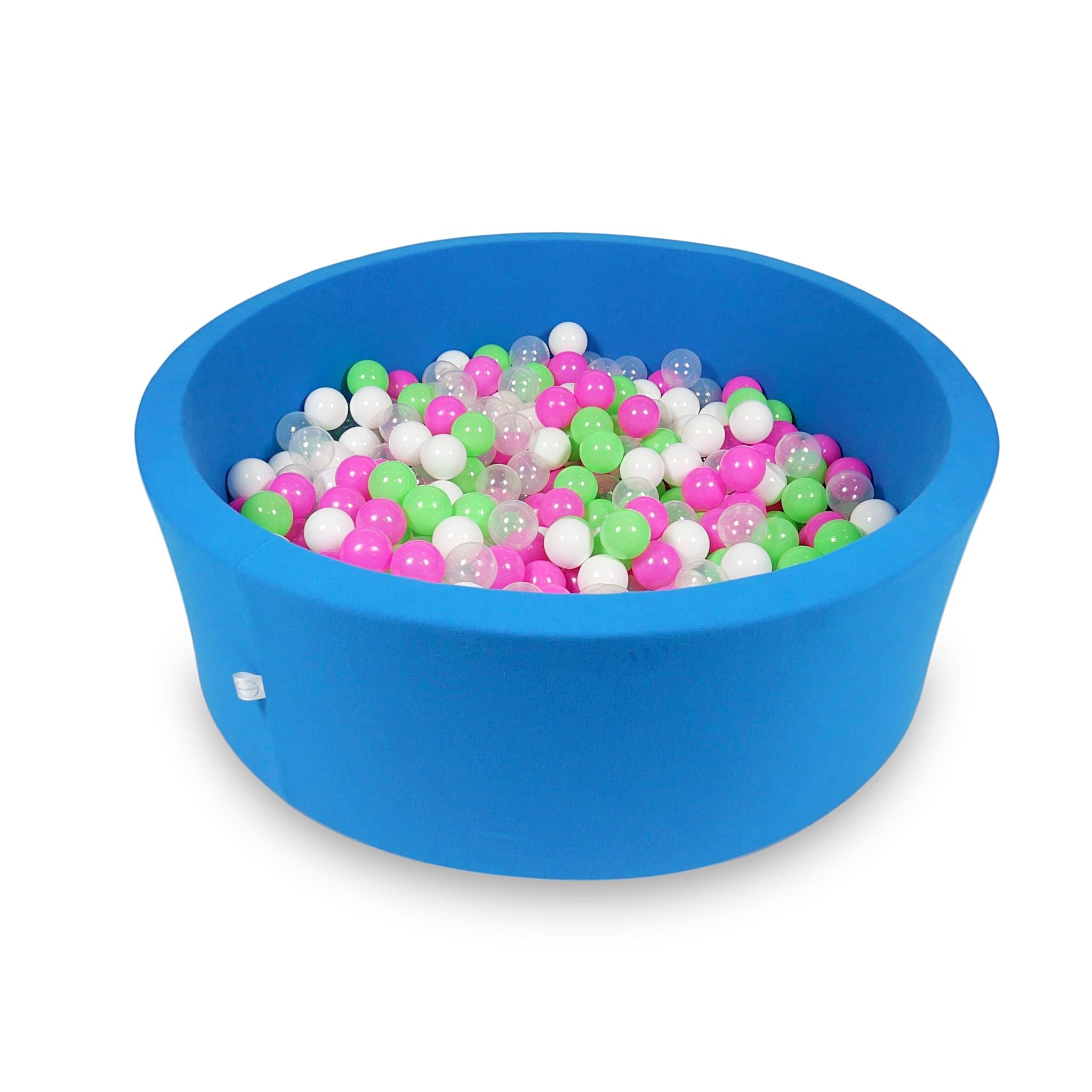 Ball pit with balls 110 × 40 cm blue with 500 balls