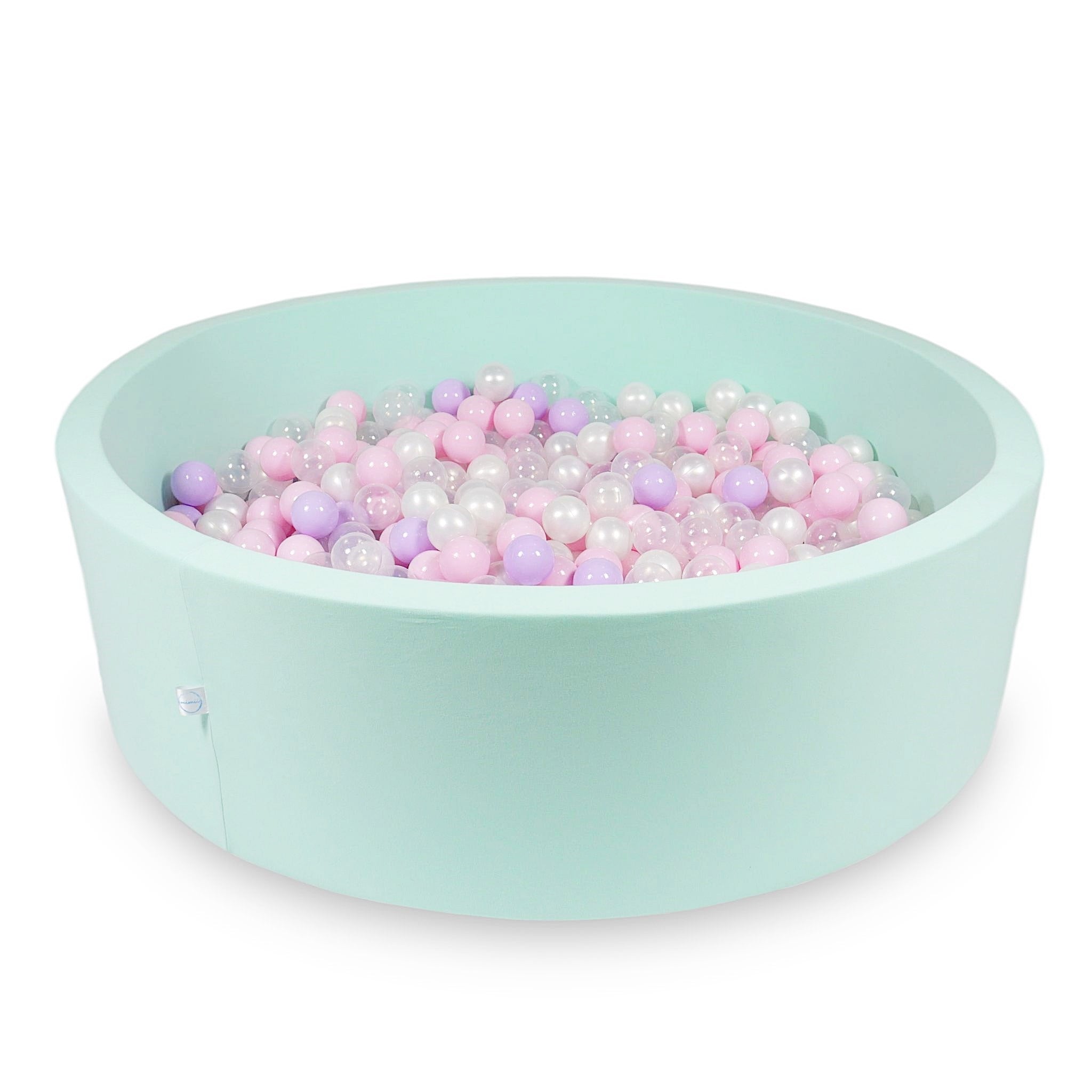 Ball pit with balls 130 × 40 cm mint with 700 balls
