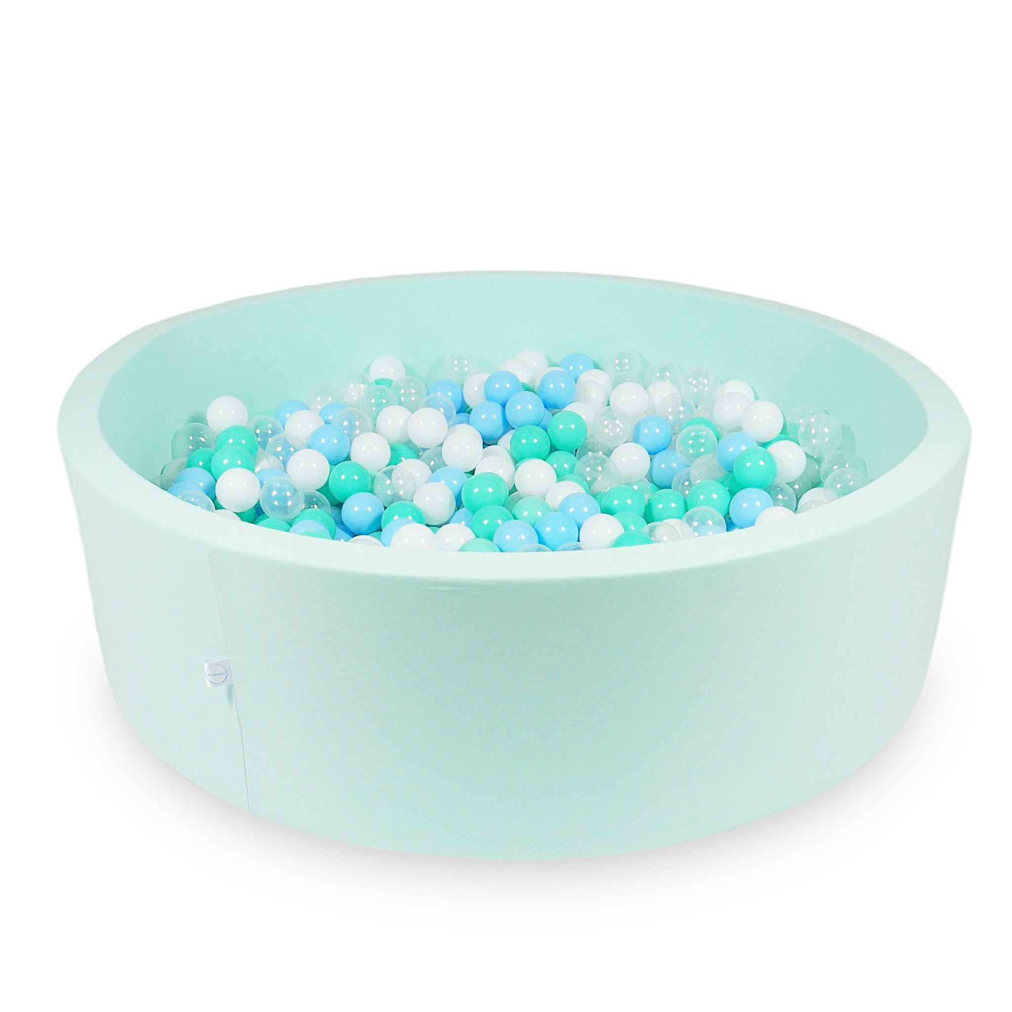 Ball pit with balls 130 × 40 cm mint with 700 balls