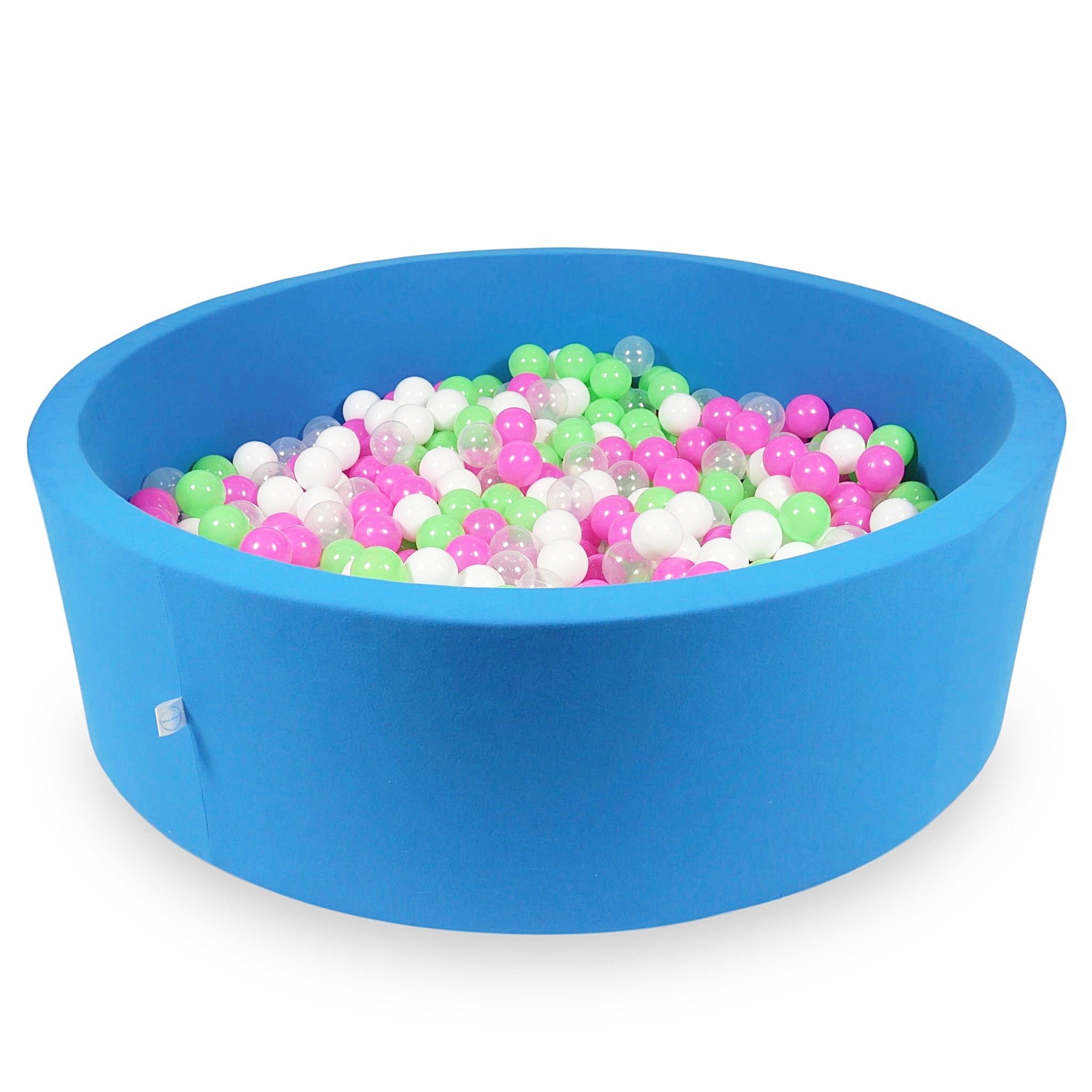 Ball pit with balls 130 × 40 cm blue with 700 balls
