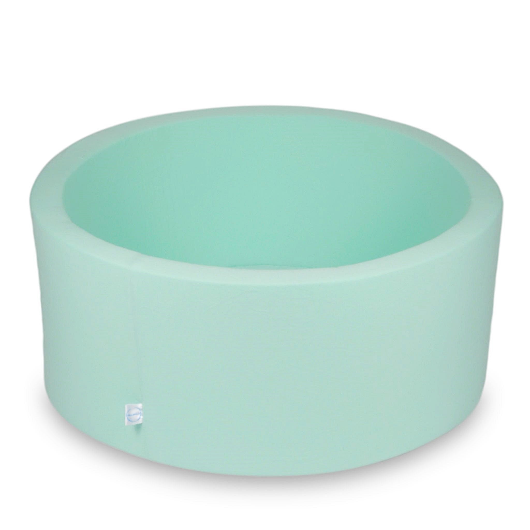 Mimii Bällebad in Mint – rund, 90 × 40 cm, ohne Bälle