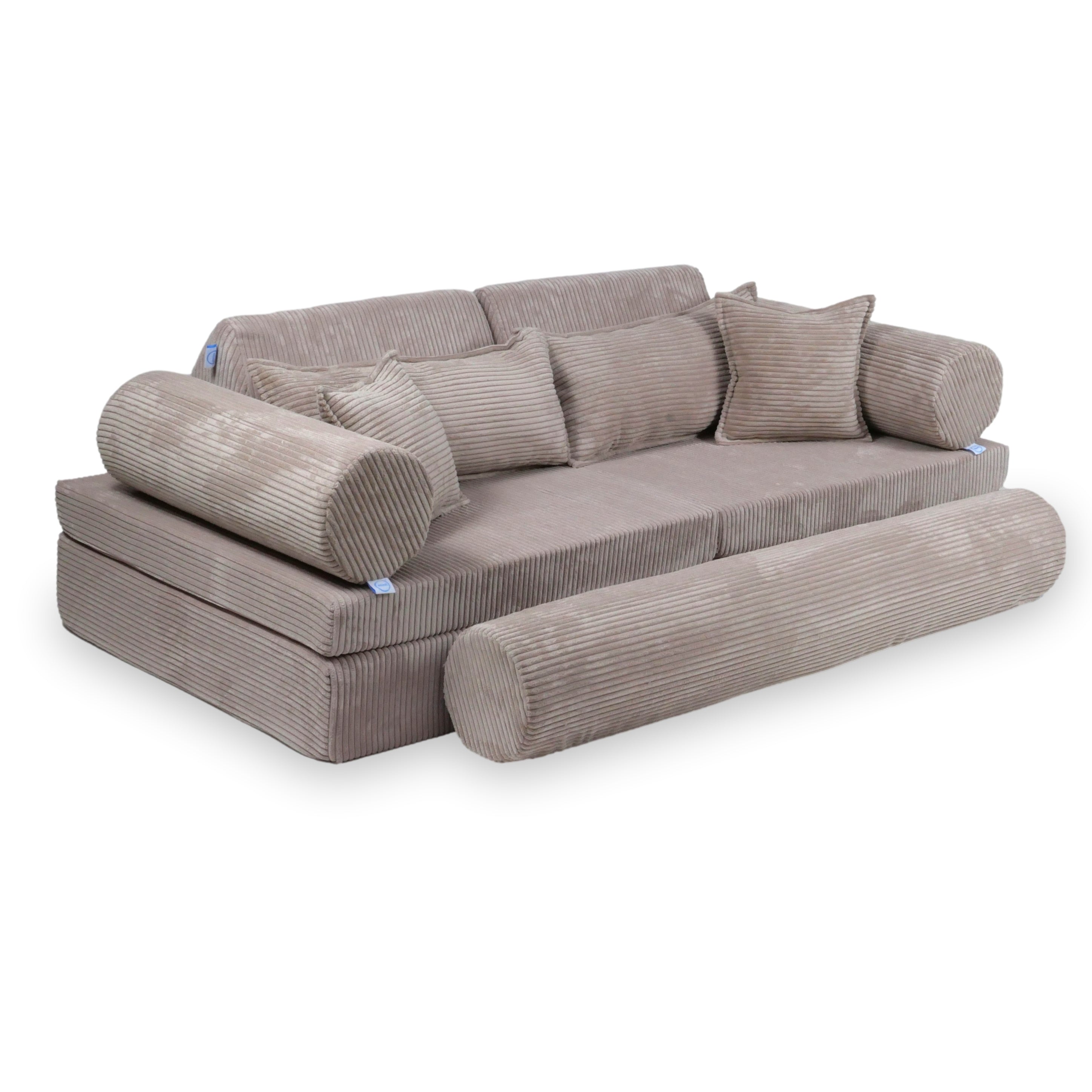 Sofa do zabawy Montessori Premium Sztruks