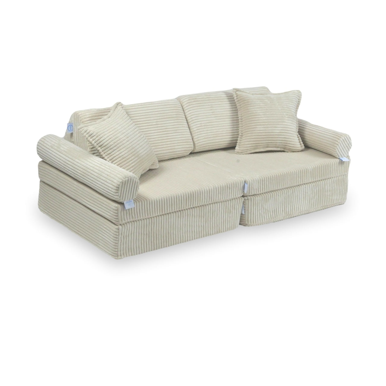 Mini Sofa do zabawy Montessori Comfort Sztruks