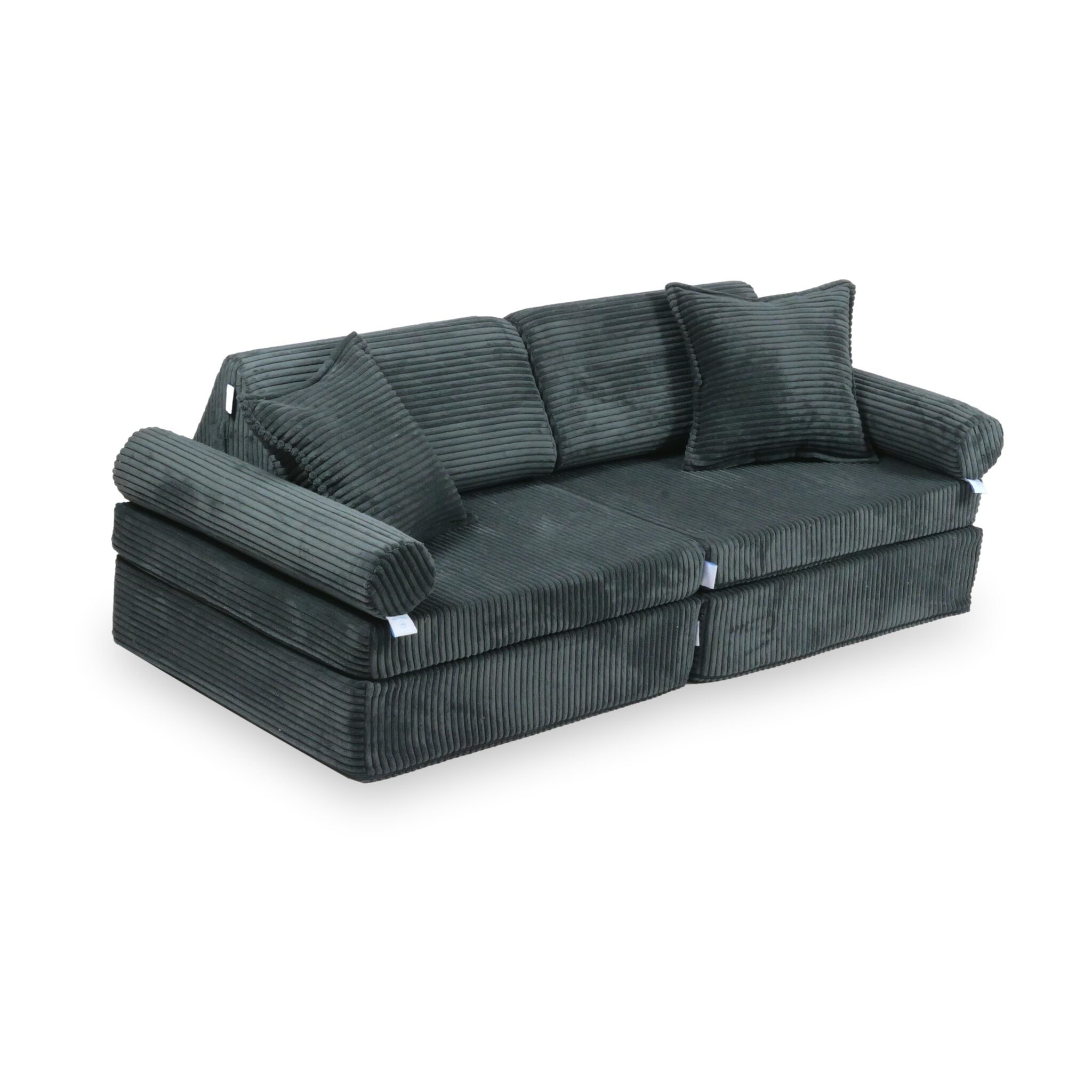 Mini Sofa do zabawy Montessori Comfort Sztruks