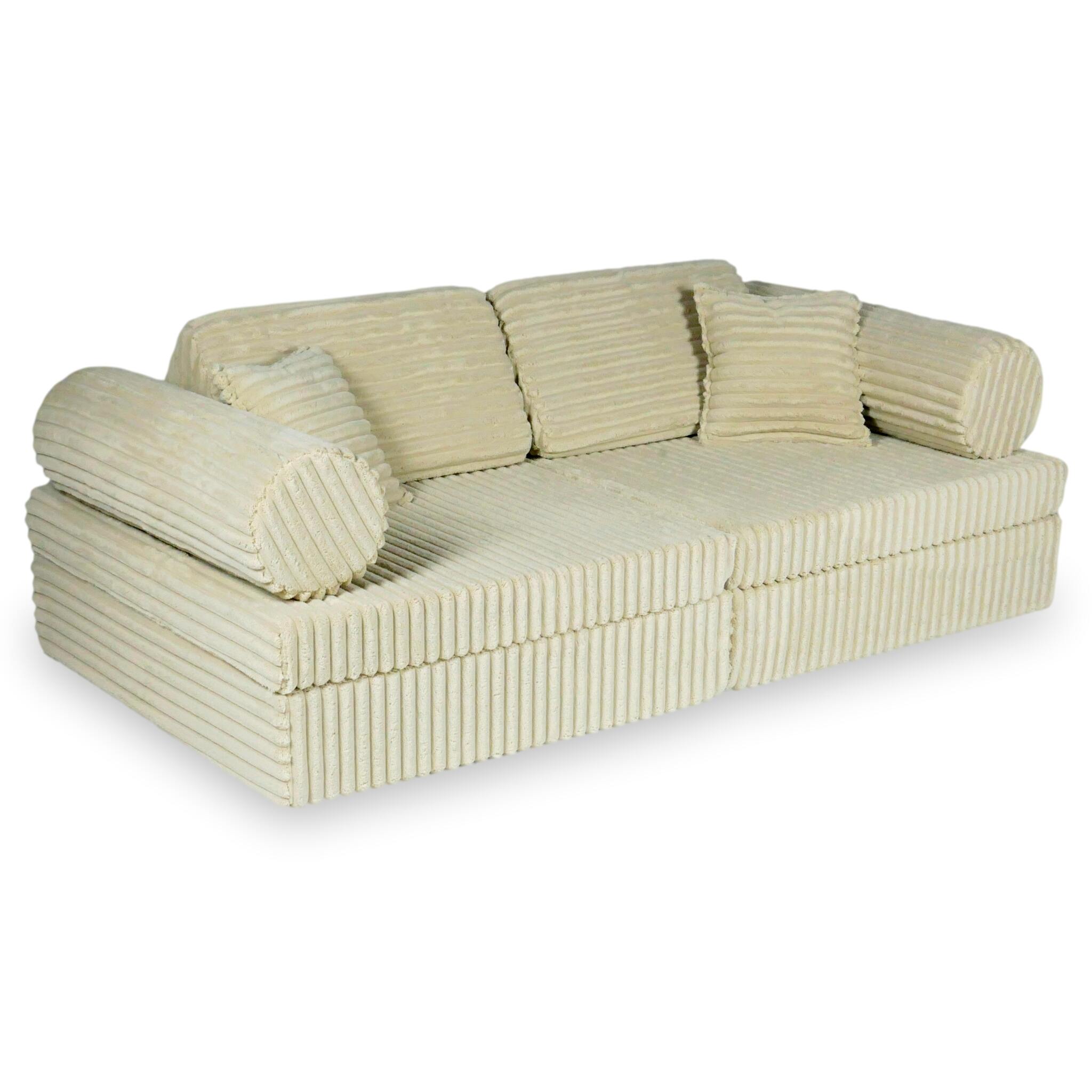 Sofa do zabawy Montessori Comfort Wafel