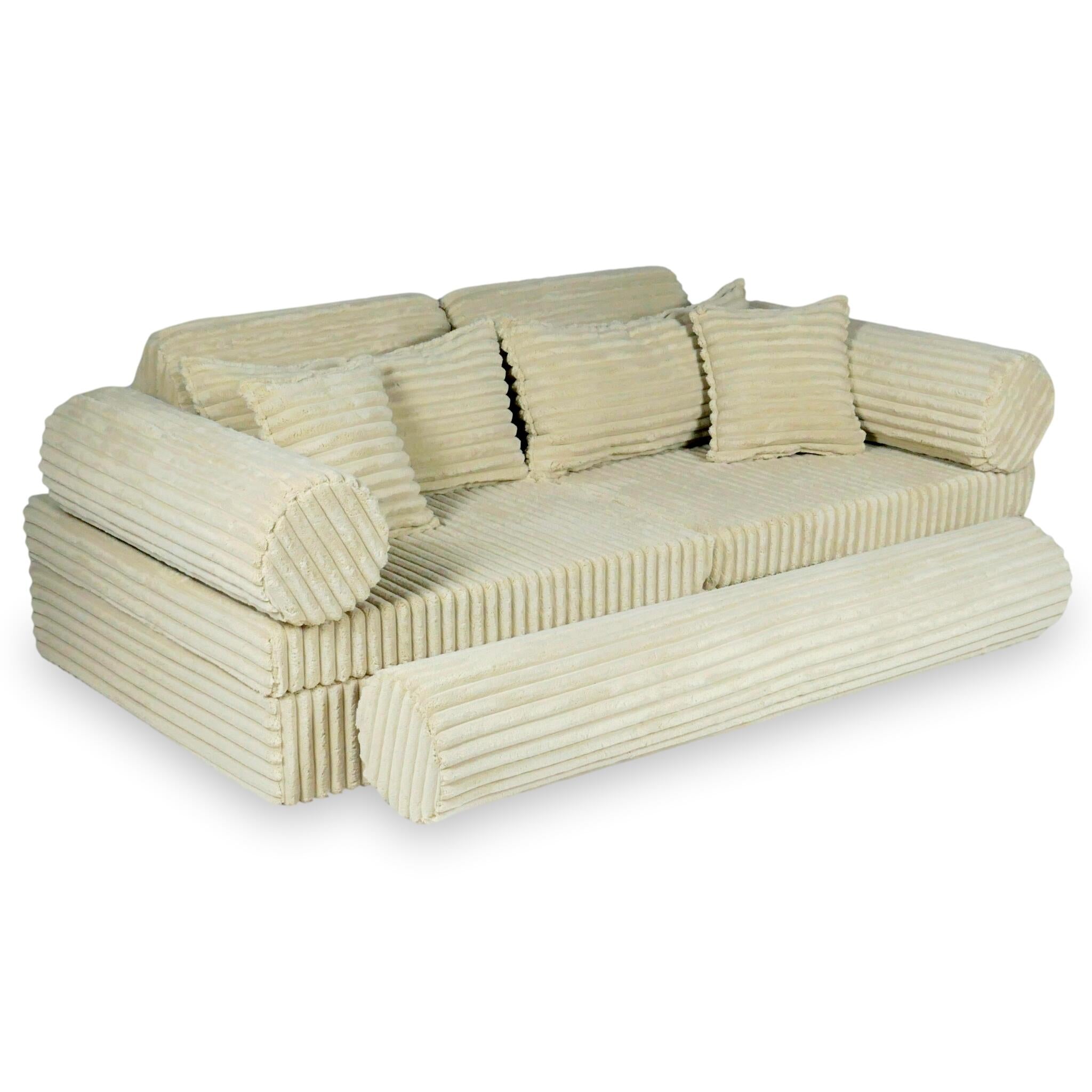 Sofa do zabawy Montessori Premium Wafel