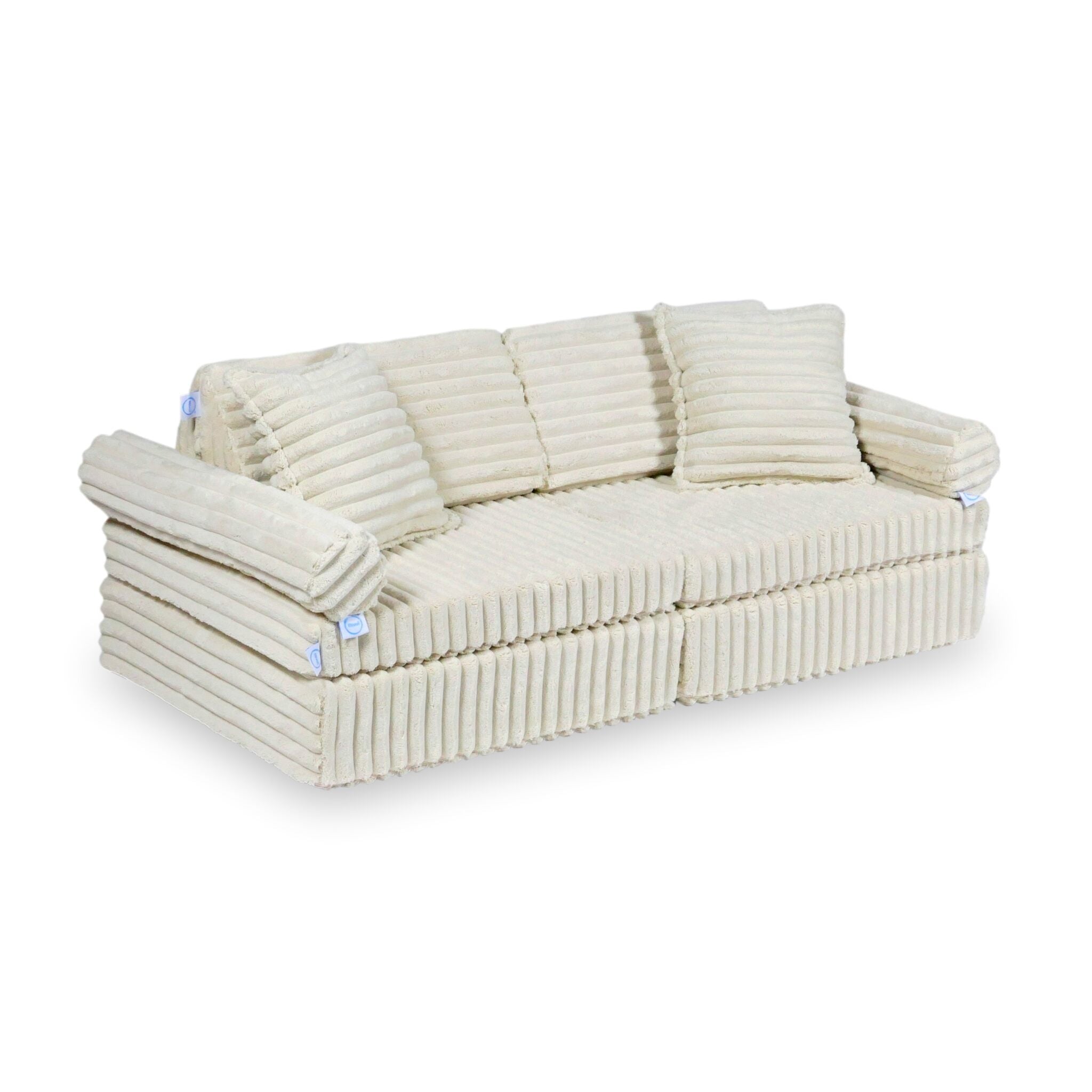 Mini Sofa do zabawy Montessori Comfort Wafel