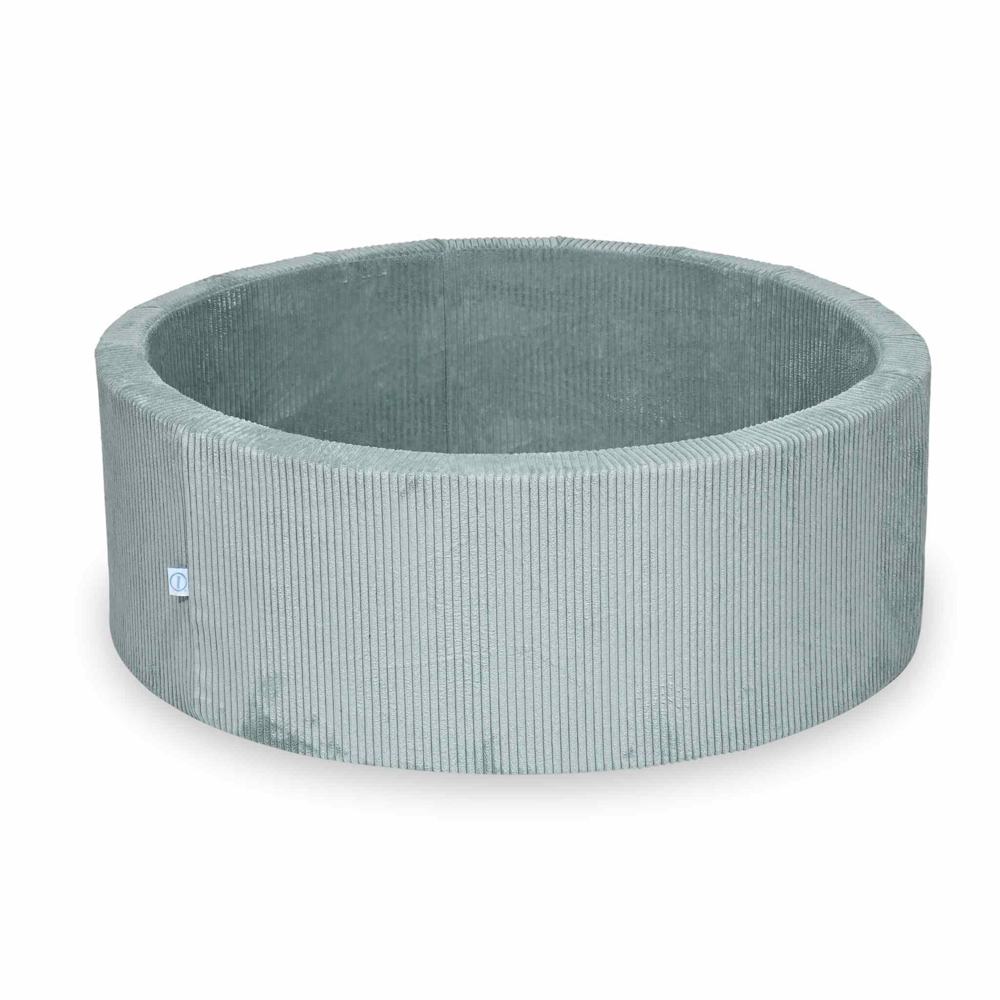 Ball pit corduroy light mint without balls