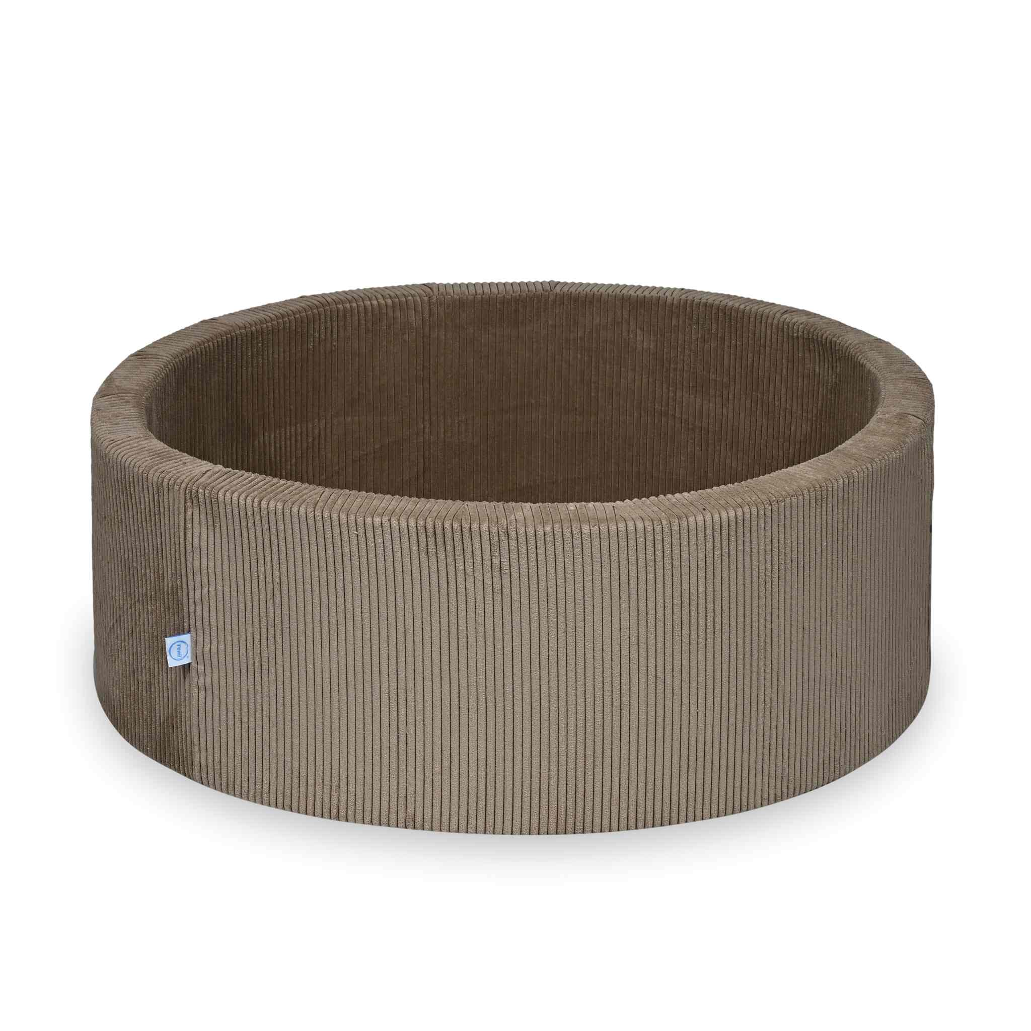 Ball pit corduroy toffee without balls