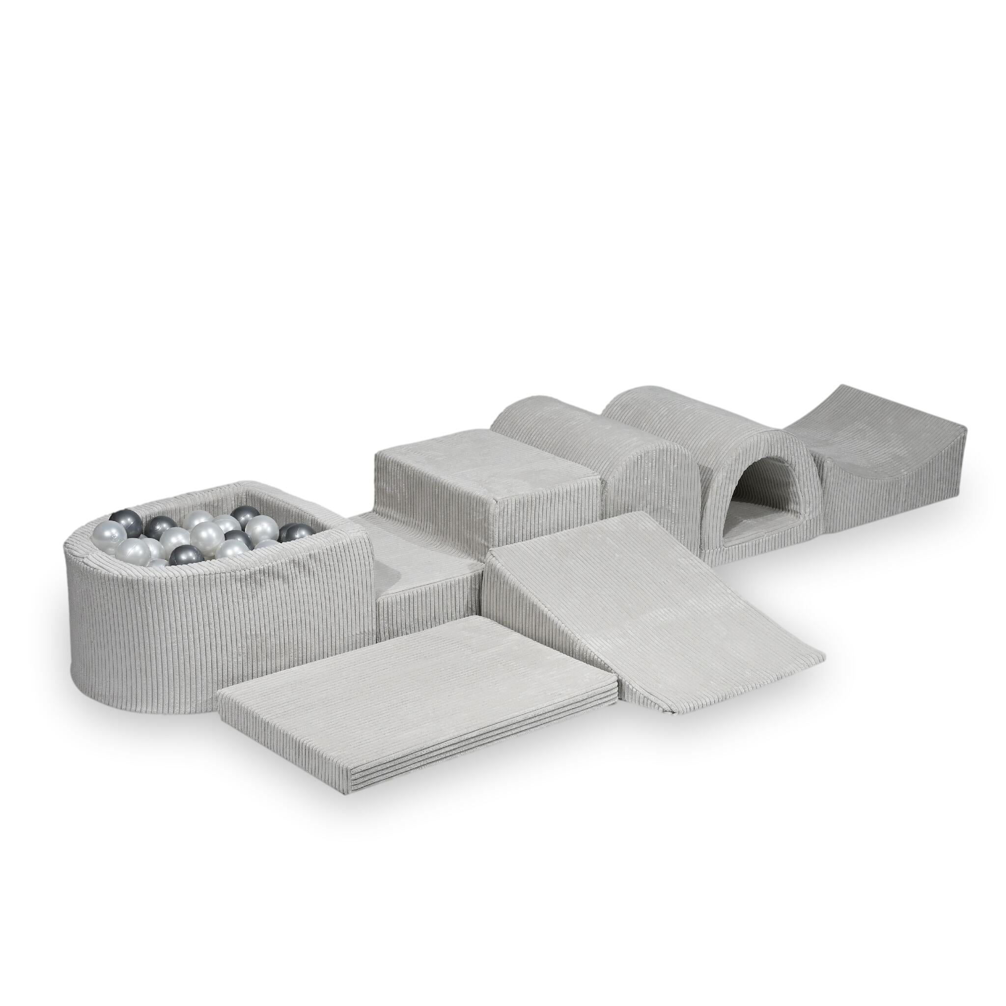 6 elements - set of 16 (wedge, hill, step, cradle, bridge, mat)