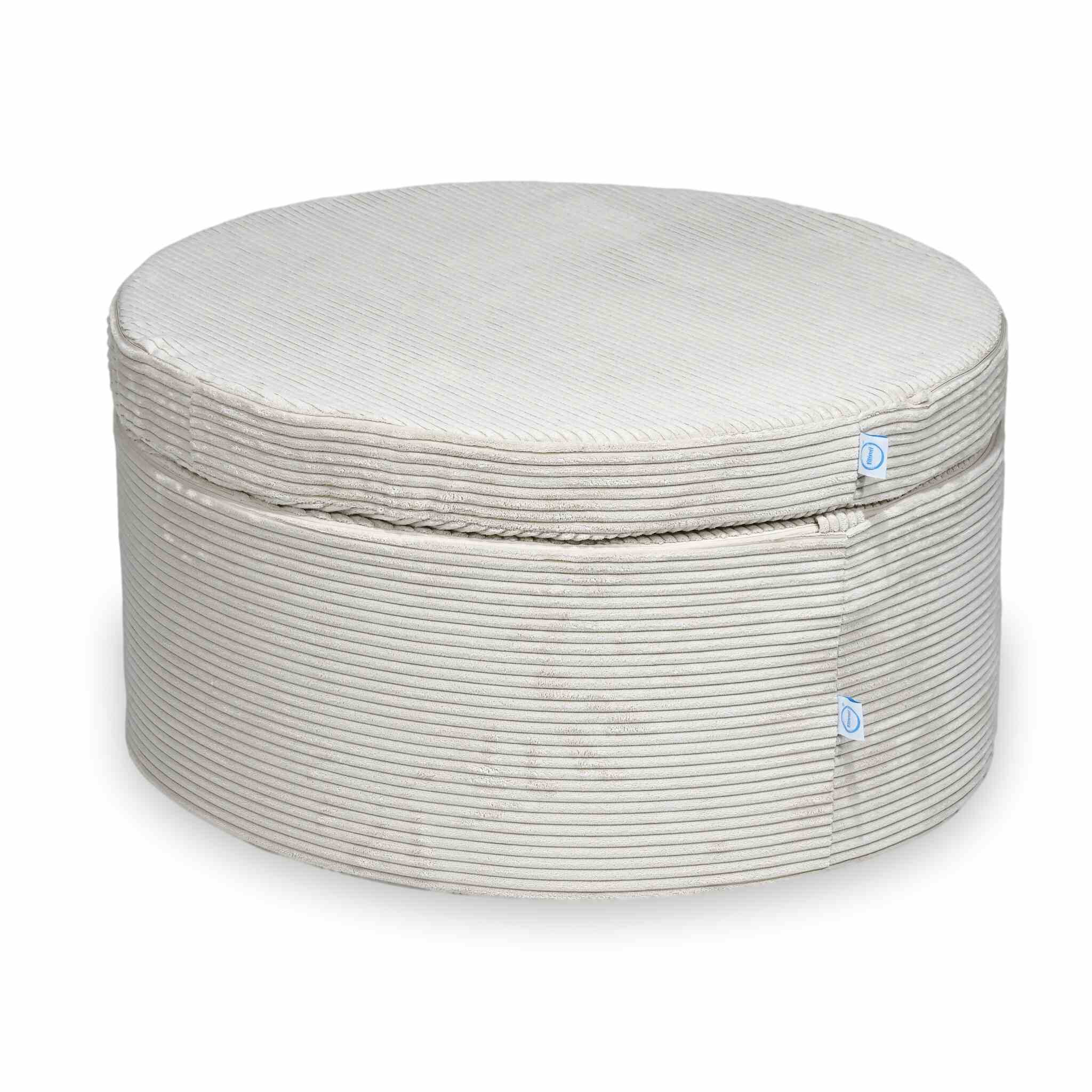 Pufa modułowa dla dzieci Donut – 4 elementy sztruks