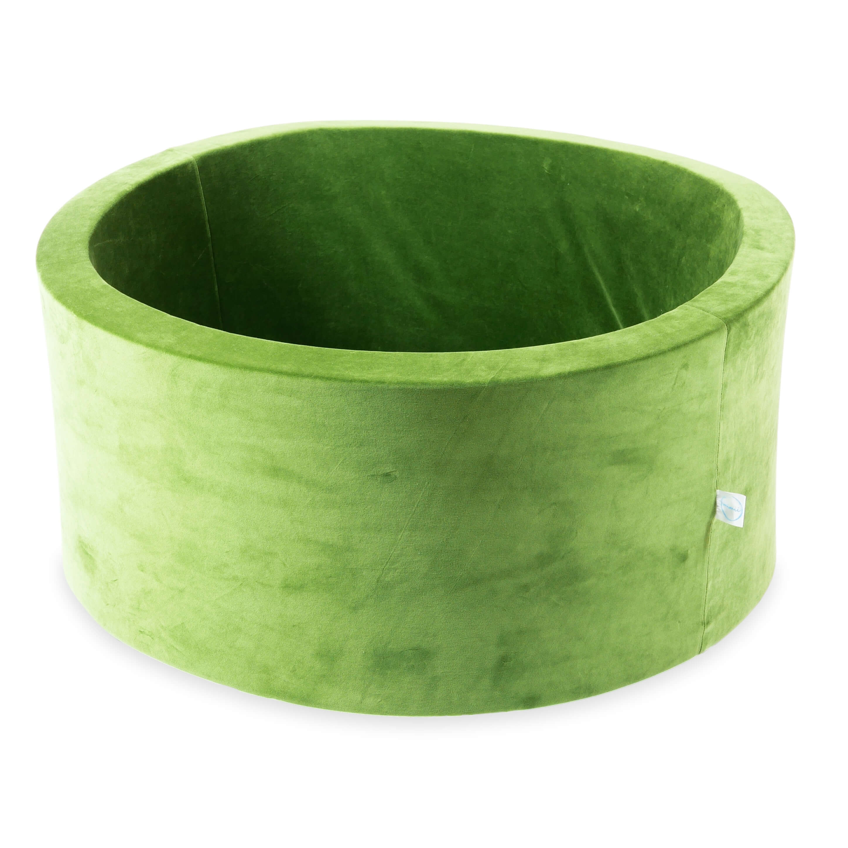 Suchy basen Velvet Soft oliwkowy 90x40 cm bez piłek
